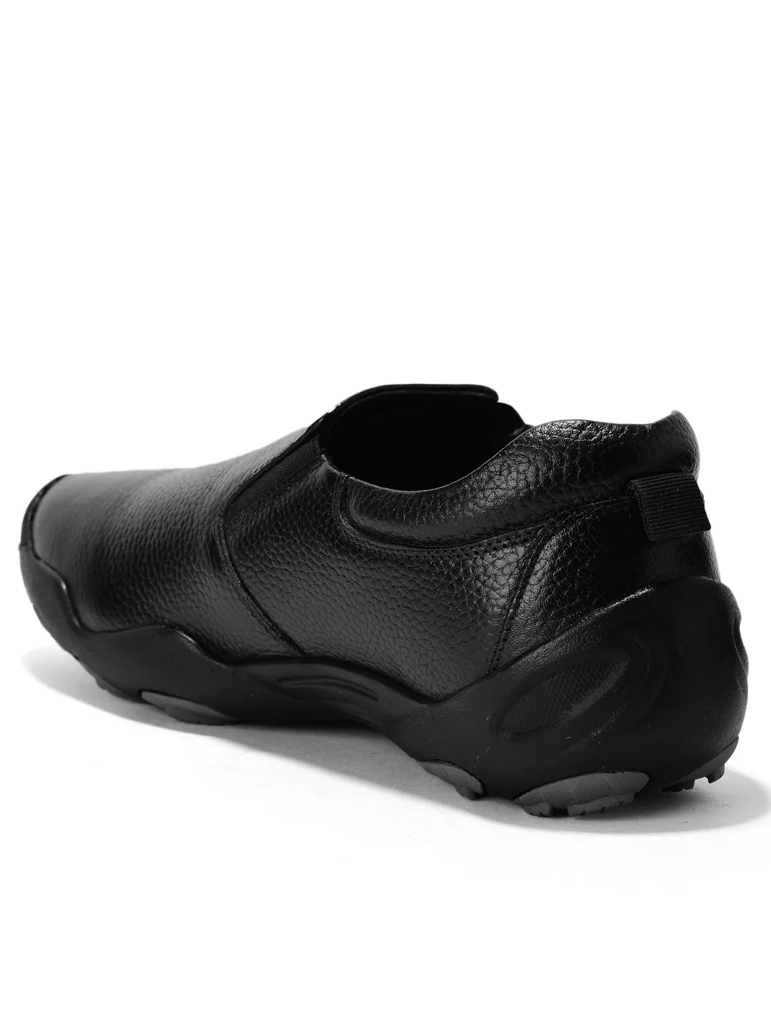 Woodland Men Black Softy Print Casual Shoes - Thumbnail 7