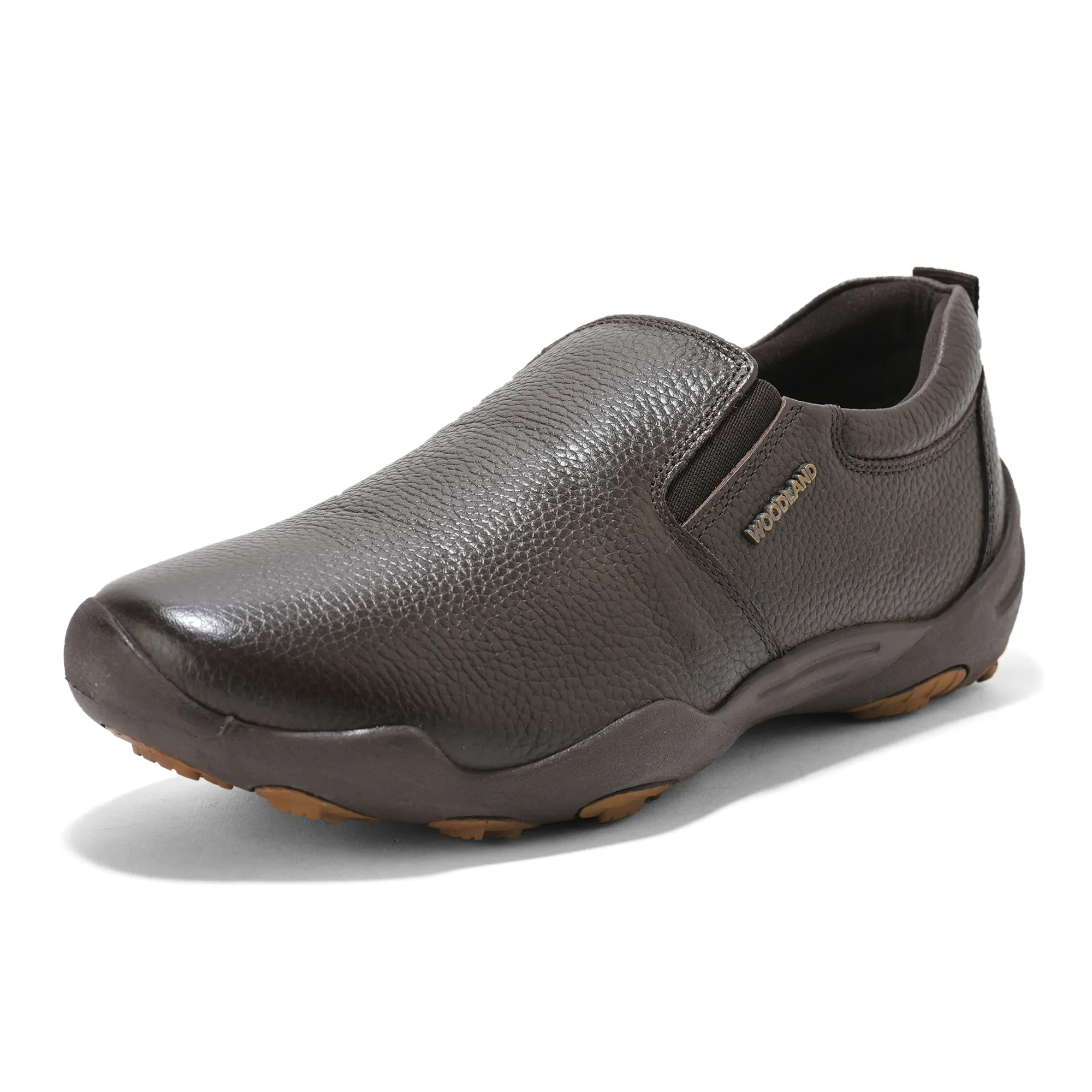 Woodland Men Brown Softy Print Casual Shoes - Thumbnail 11