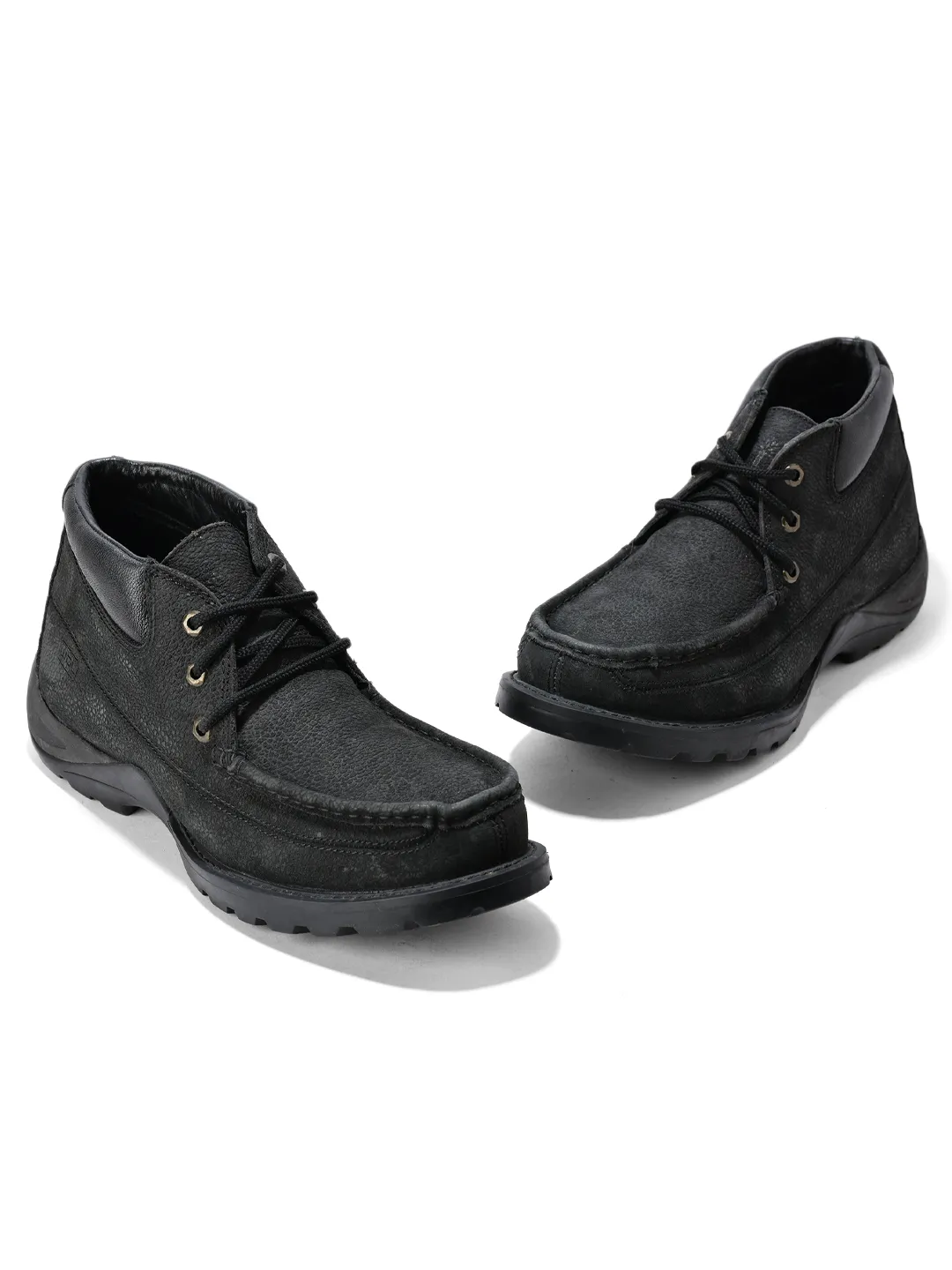 Woodland BLACK casual shoes - Thumbnail 2