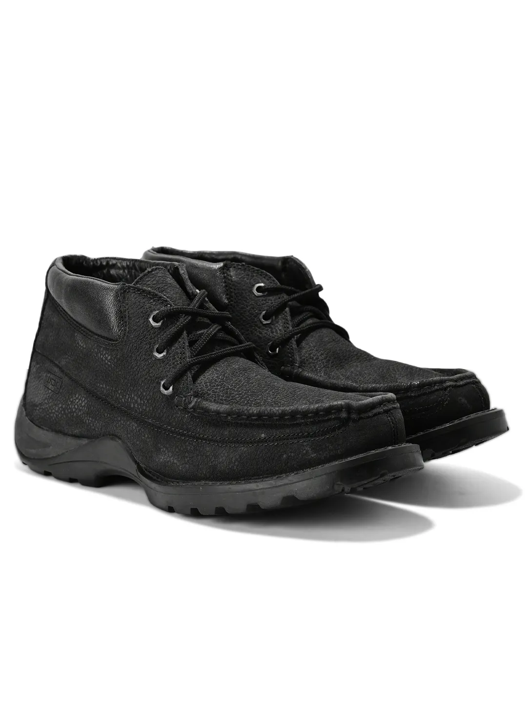 Woodland BLACK casual shoes - Thumbnail 7