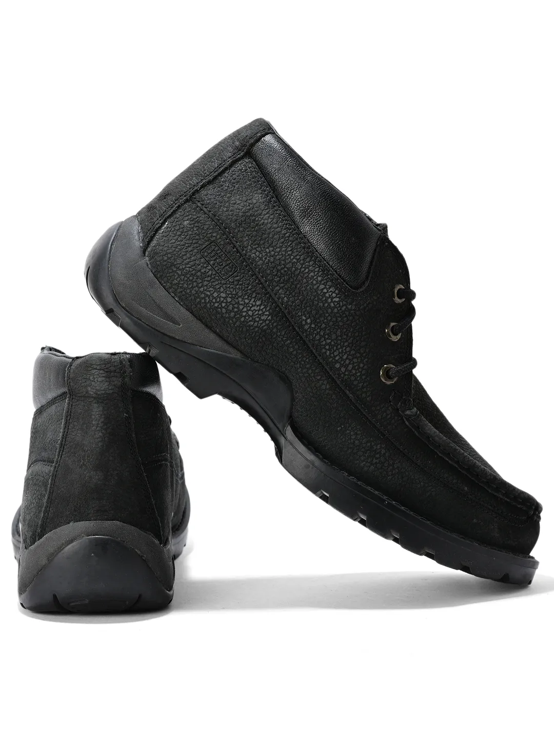 Woodland BLACK casual shoes - Thumbnail 9