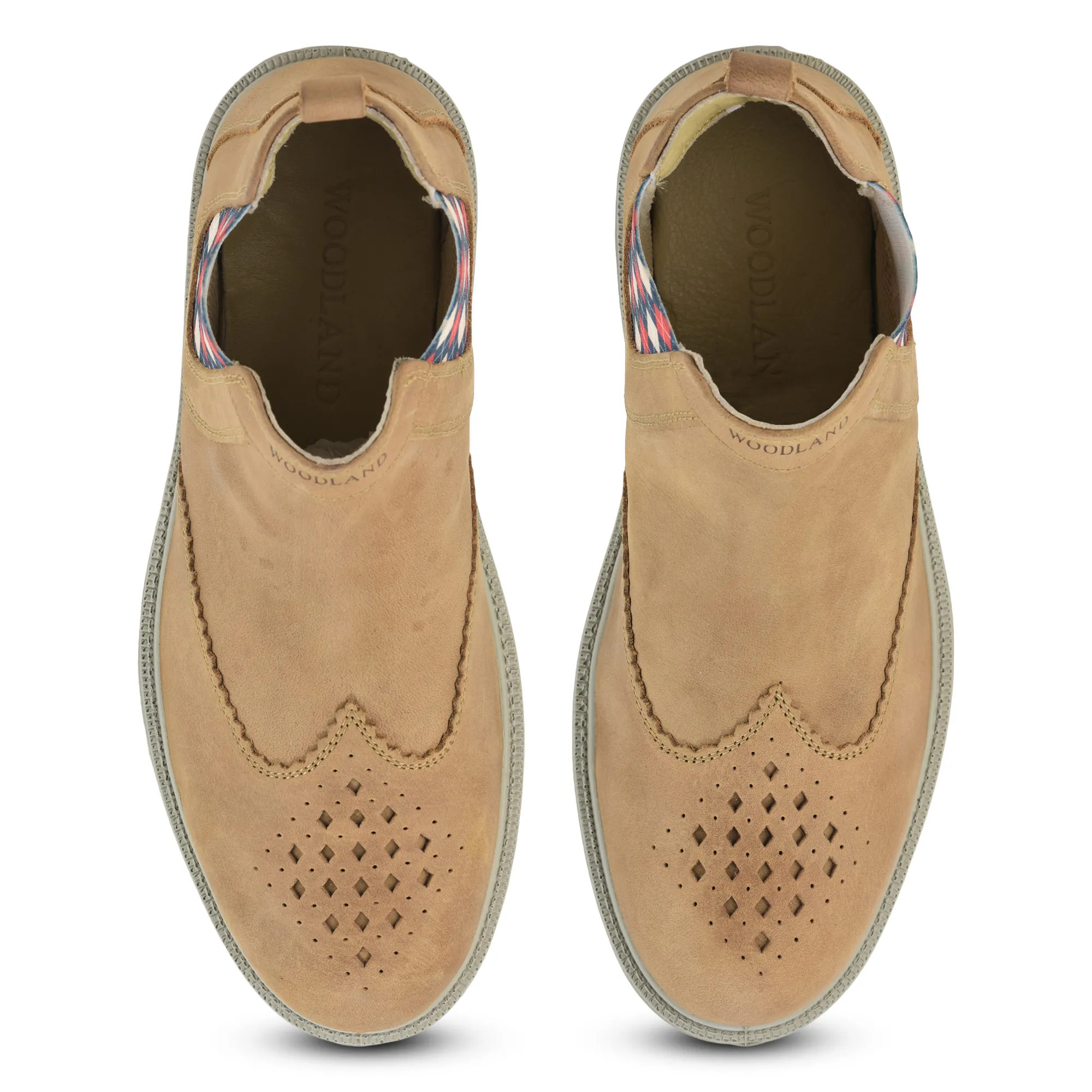 Woodland Men’s Camel Trend Nubuck Leather Boots

 - Thumbnail 5