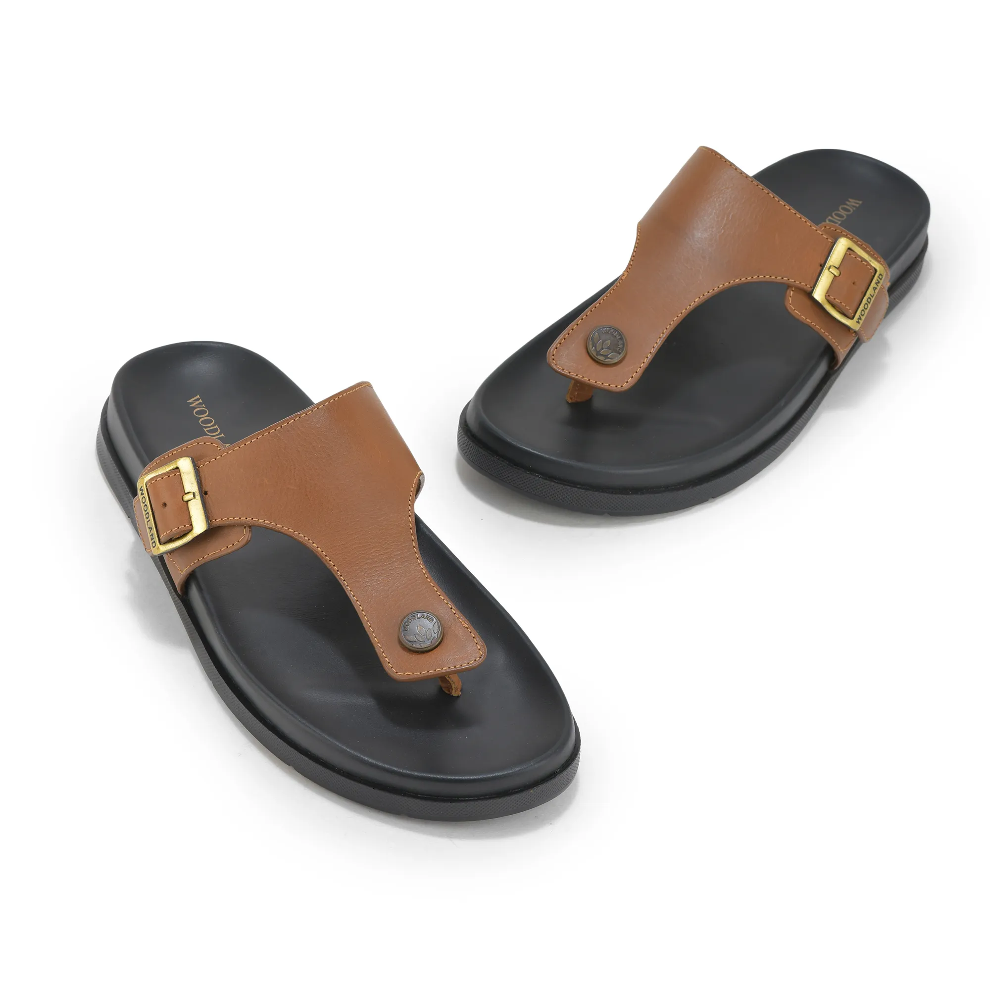 Woodland Everyday Camel Men EVA Slippers - Thumbnail 4