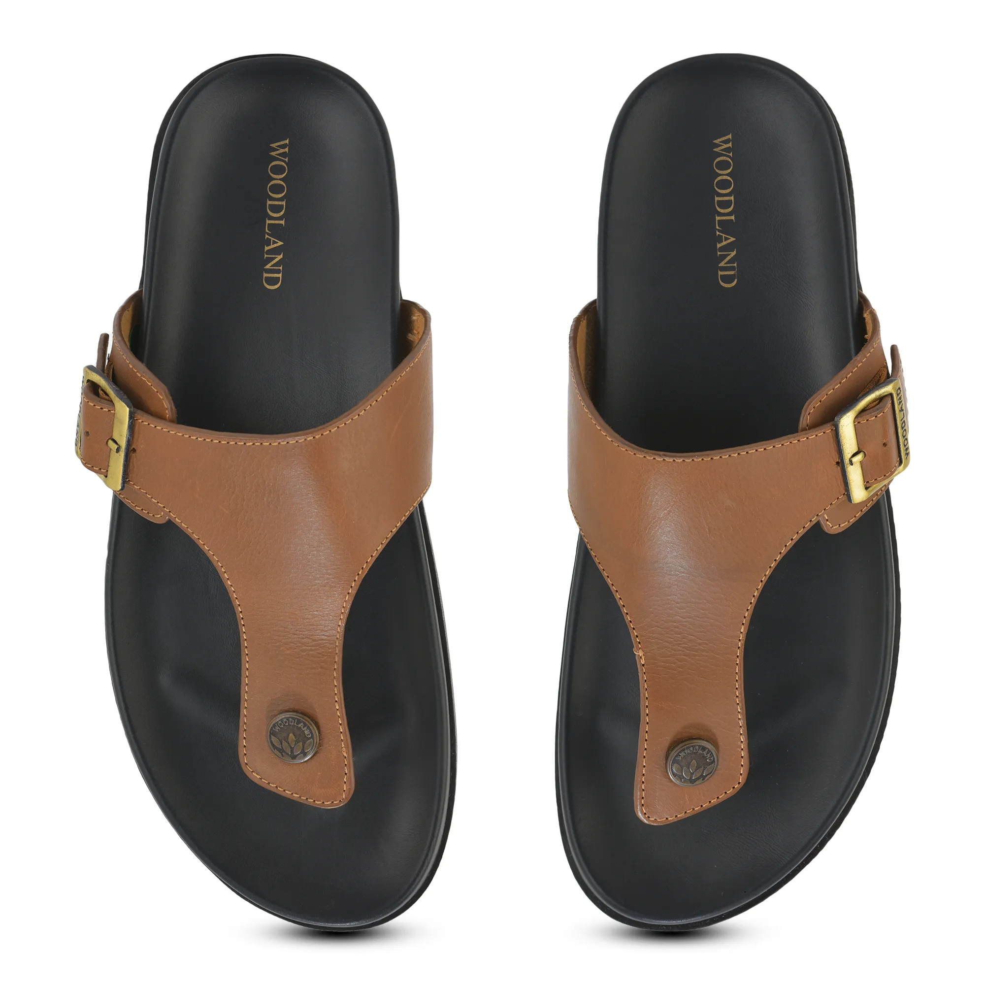 Woodland Everyday Camel Men EVA Slippers - Thumbnail 5