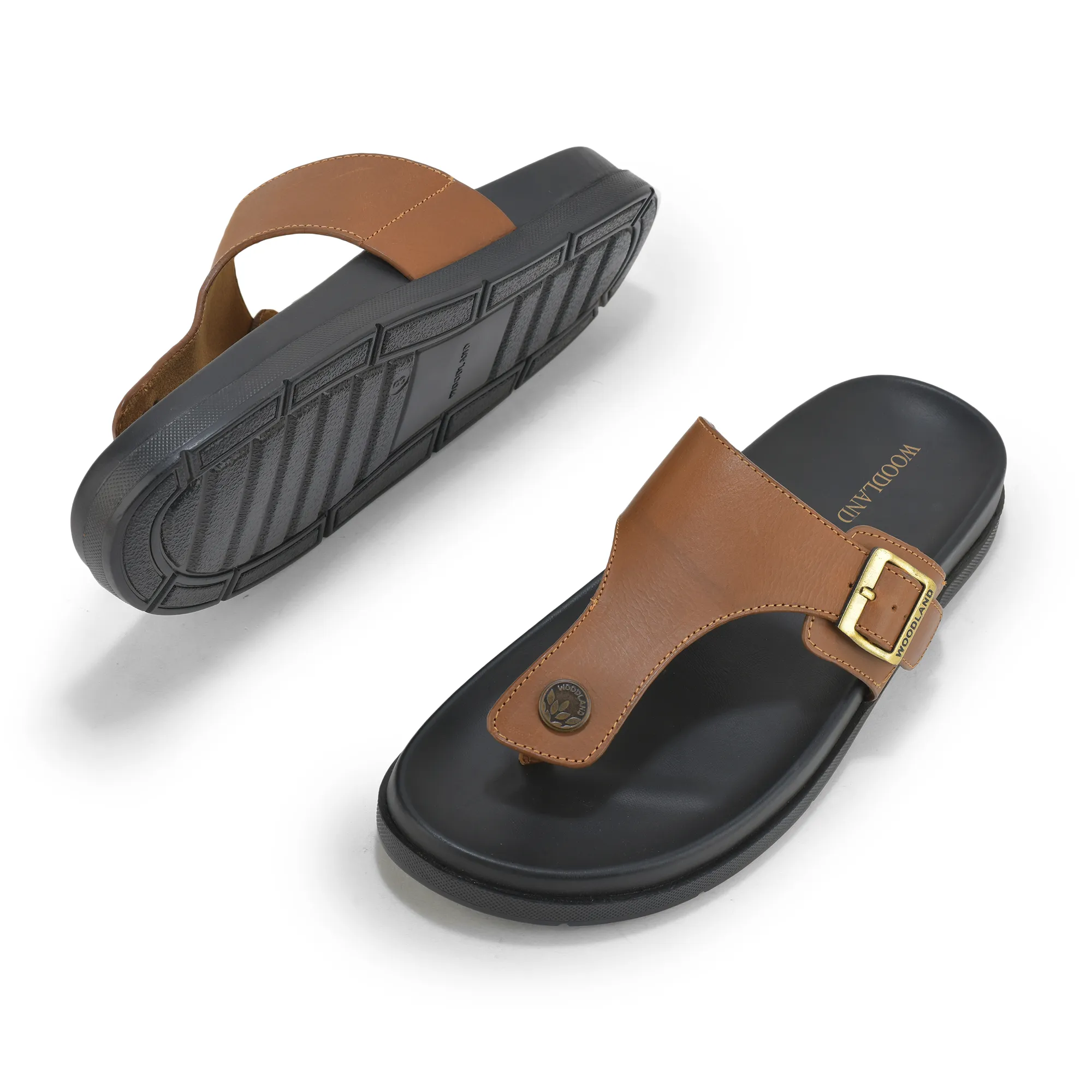 Woodland Everyday Camel Men EVA Slippers - Thumbnail 6