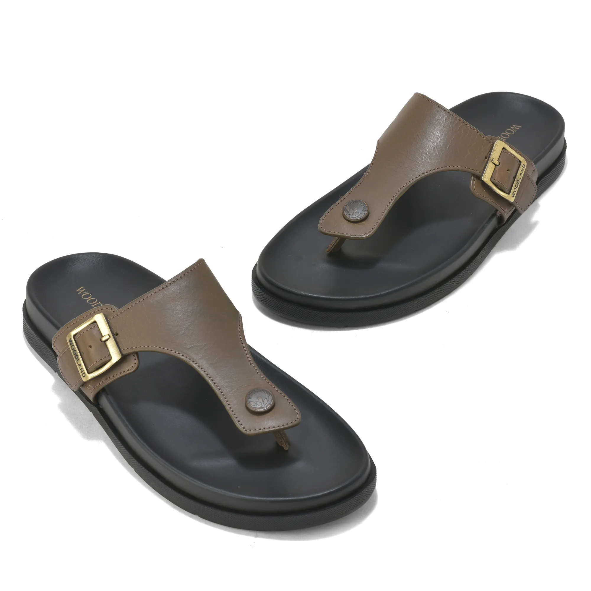 Woodland Everyday Khaki Men EVA Slippers - Thumbnail 4