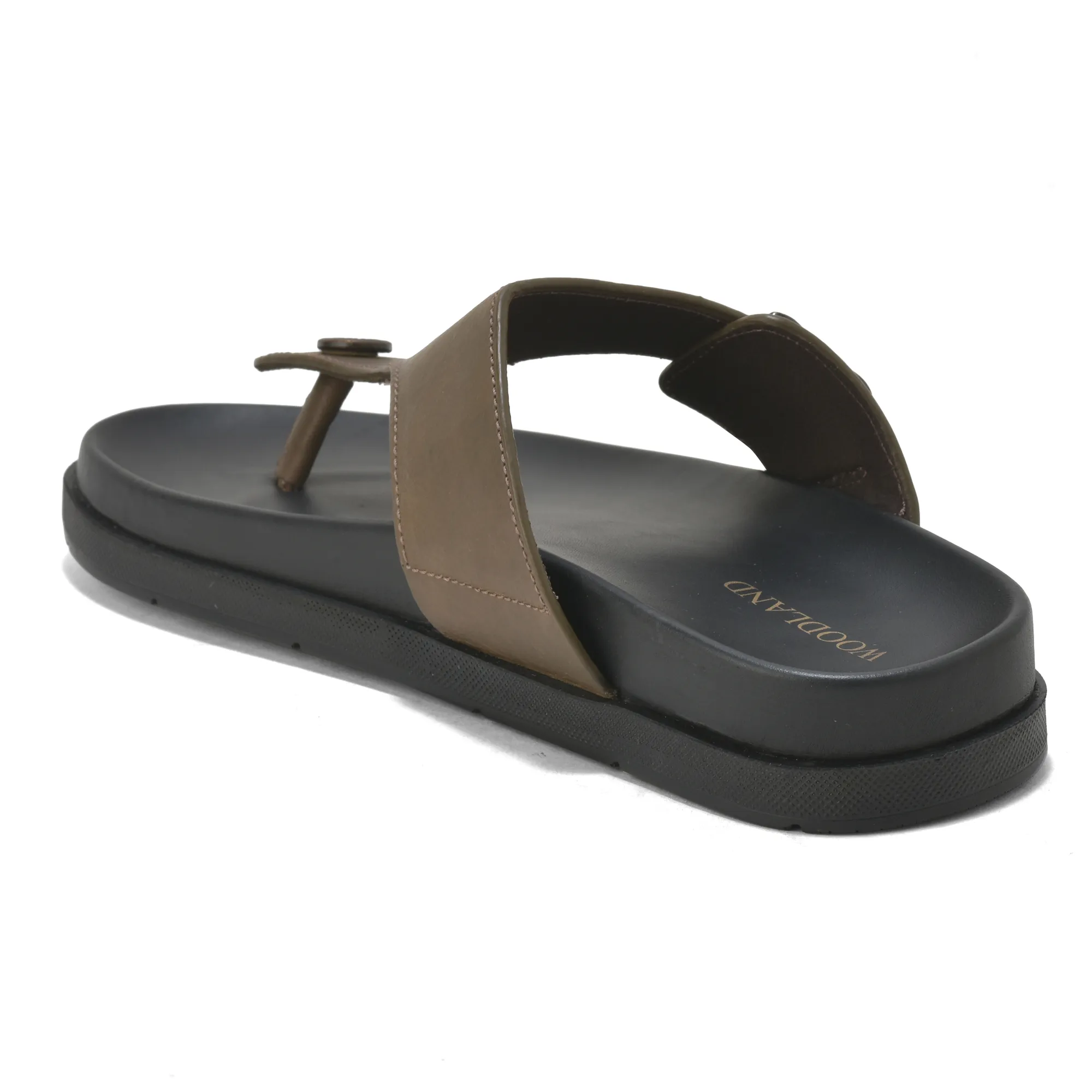 Woodland Everyday Khaki Men EVA Slippers - Thumbnail 7