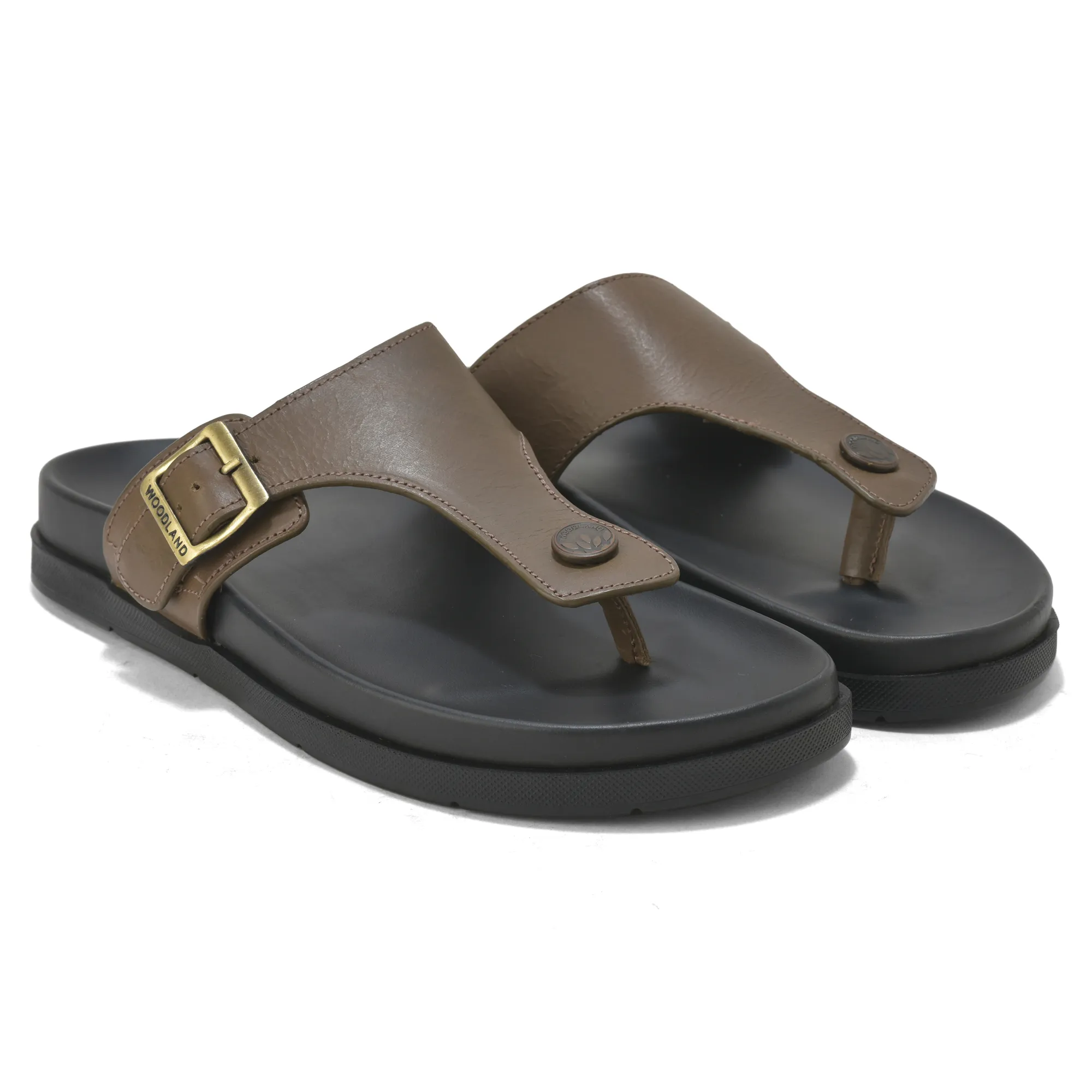 Woodland Everyday Khaki Men EVA Slippers - Thumbnail 8