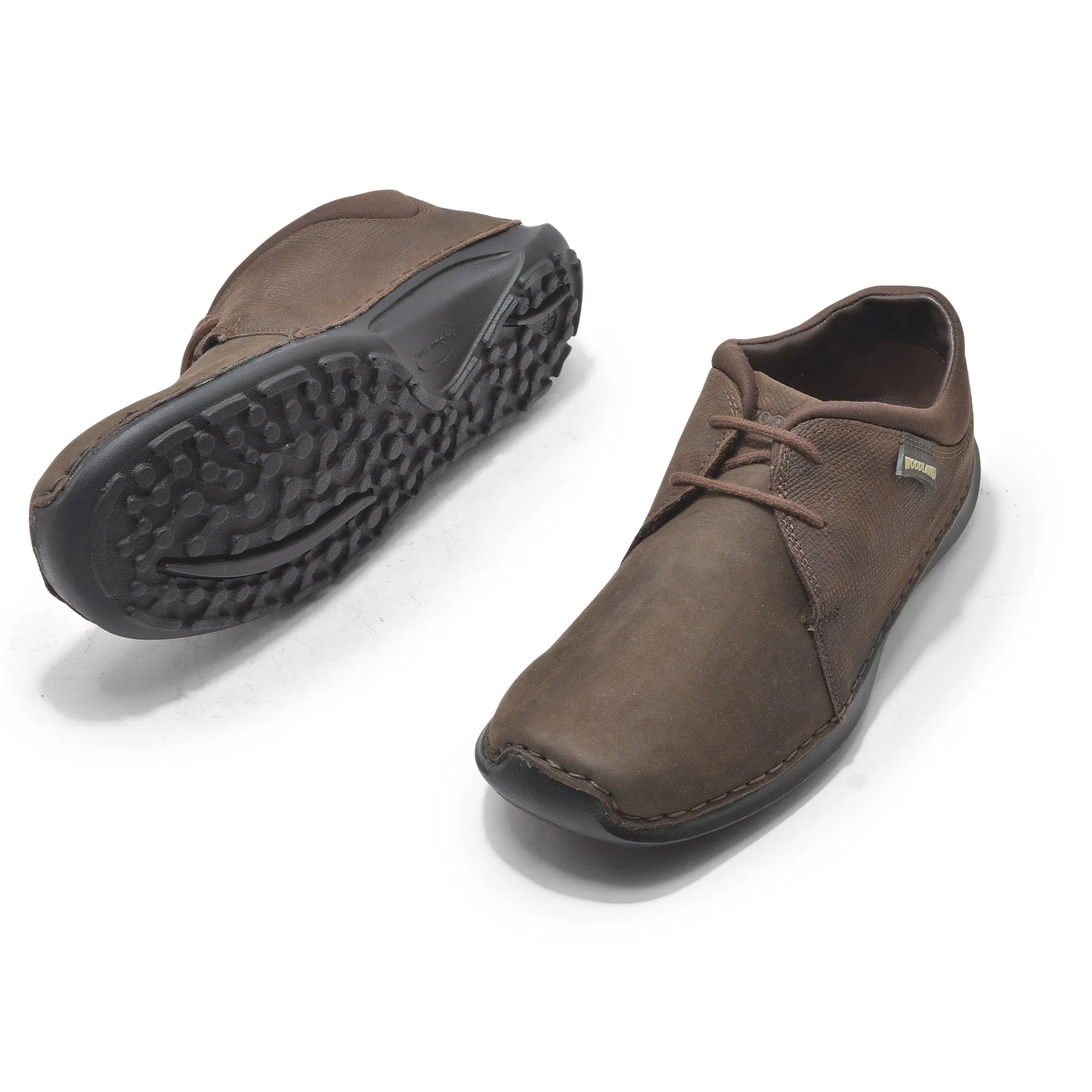 DBrown casual shoes for men - Thumbnail 4