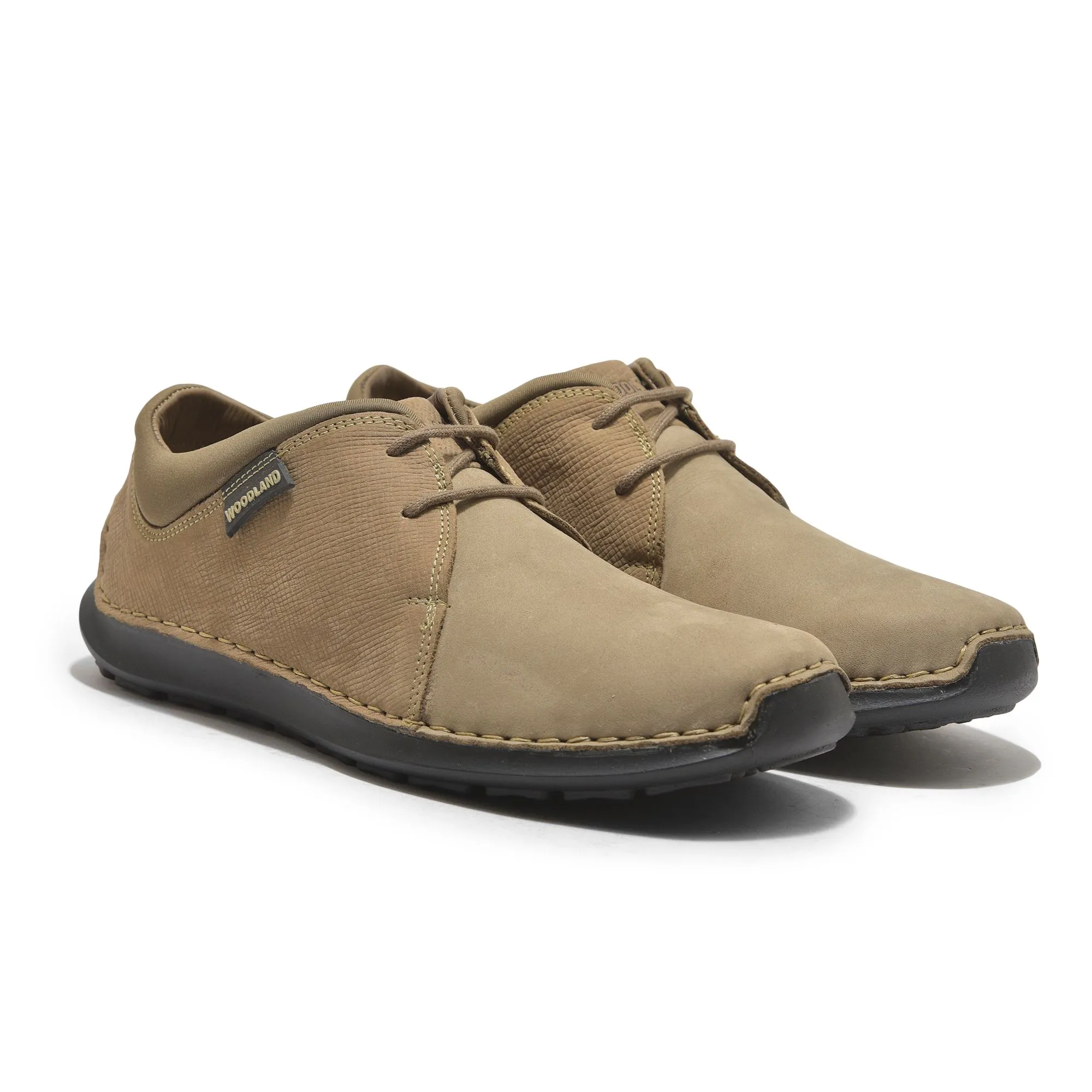 Dubai Khaki casual shoes for men - Thumbnail 6
