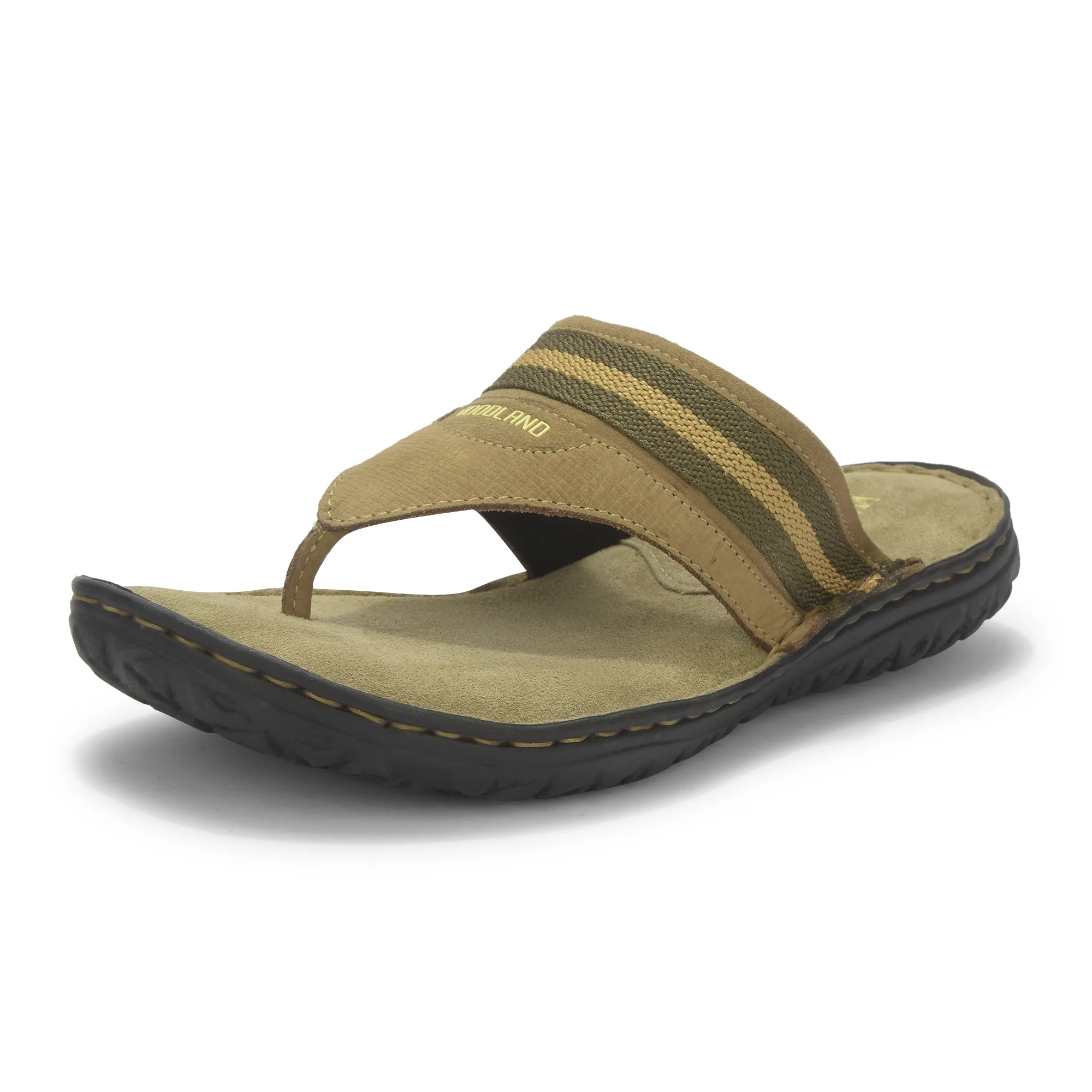 Khaki Slipper for men - Thumbnail 11