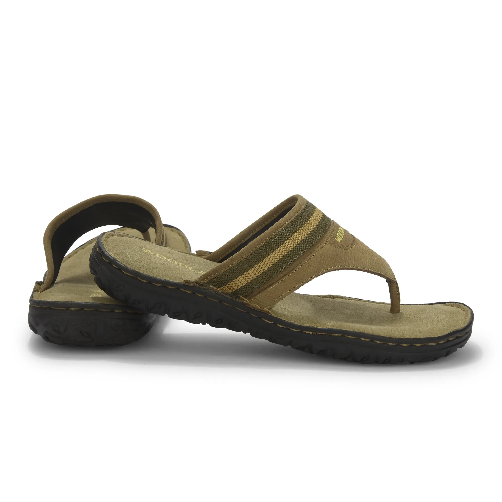 Khaki Slipper for men - Thumbnail 10