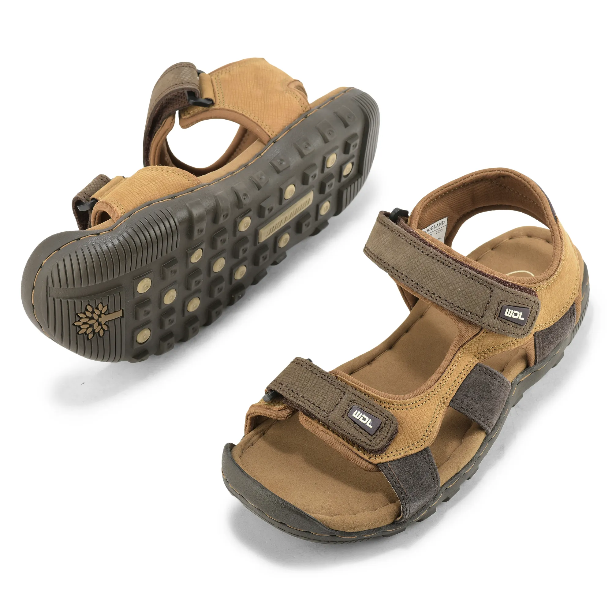 Woodland Men's Camel Trail Comfort Sandals - Thumbnail 8