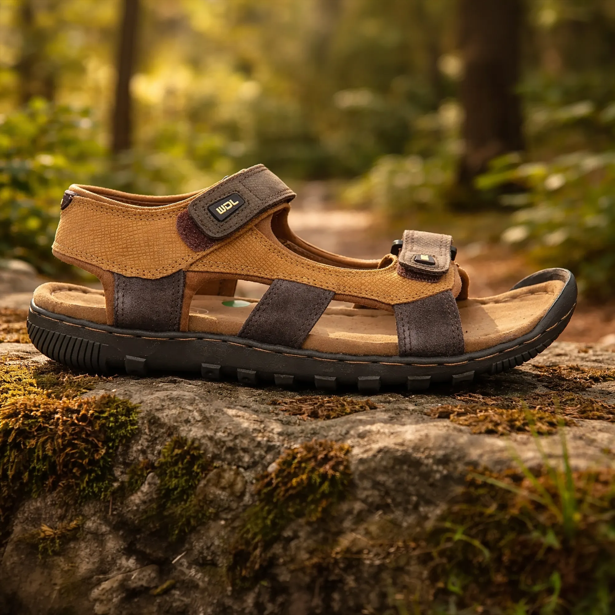 Woodland Men's Camel Trail Comfort Sandals - Thumbnail 9