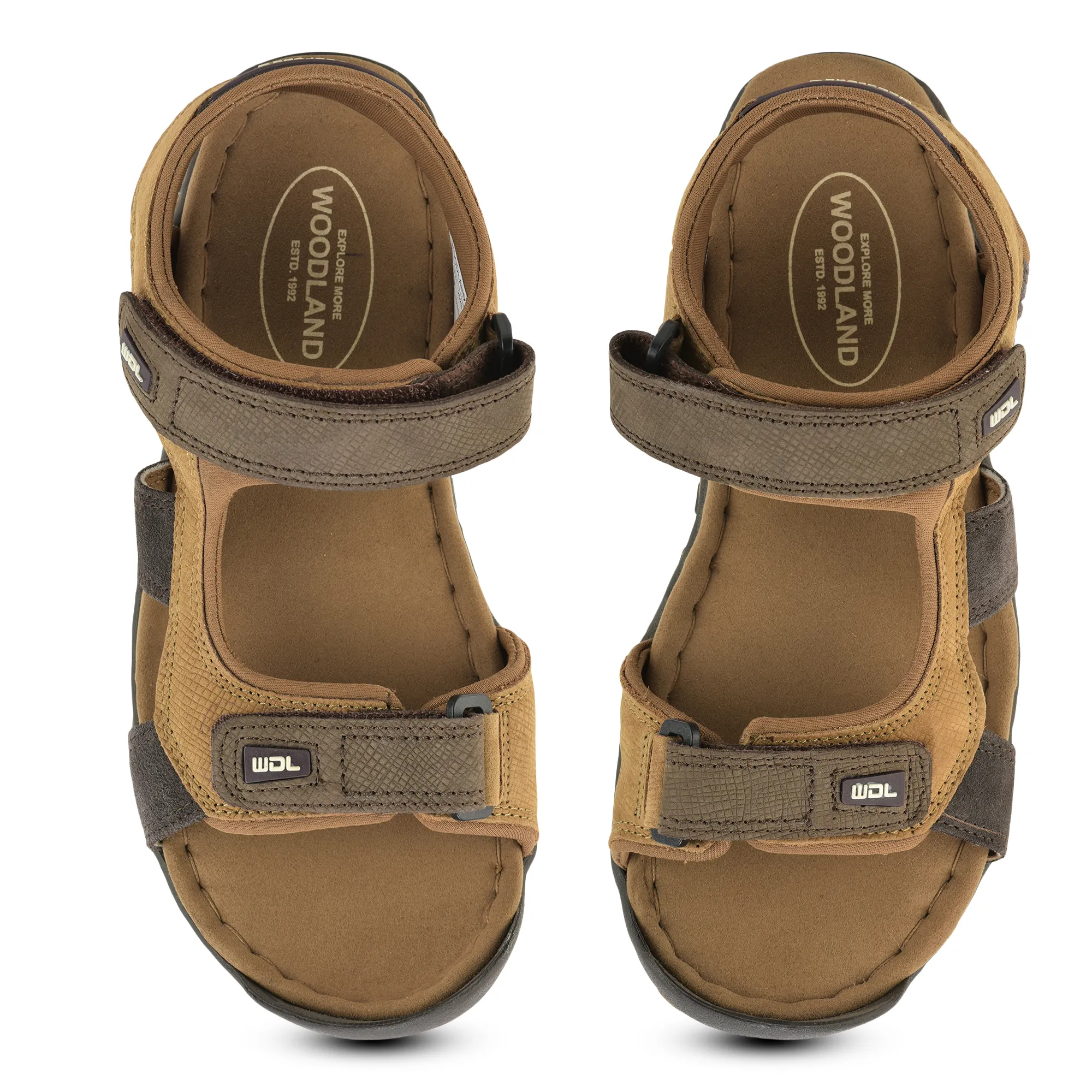 Woodland Men's Camel Trail Comfort Sandals - Thumbnail 10