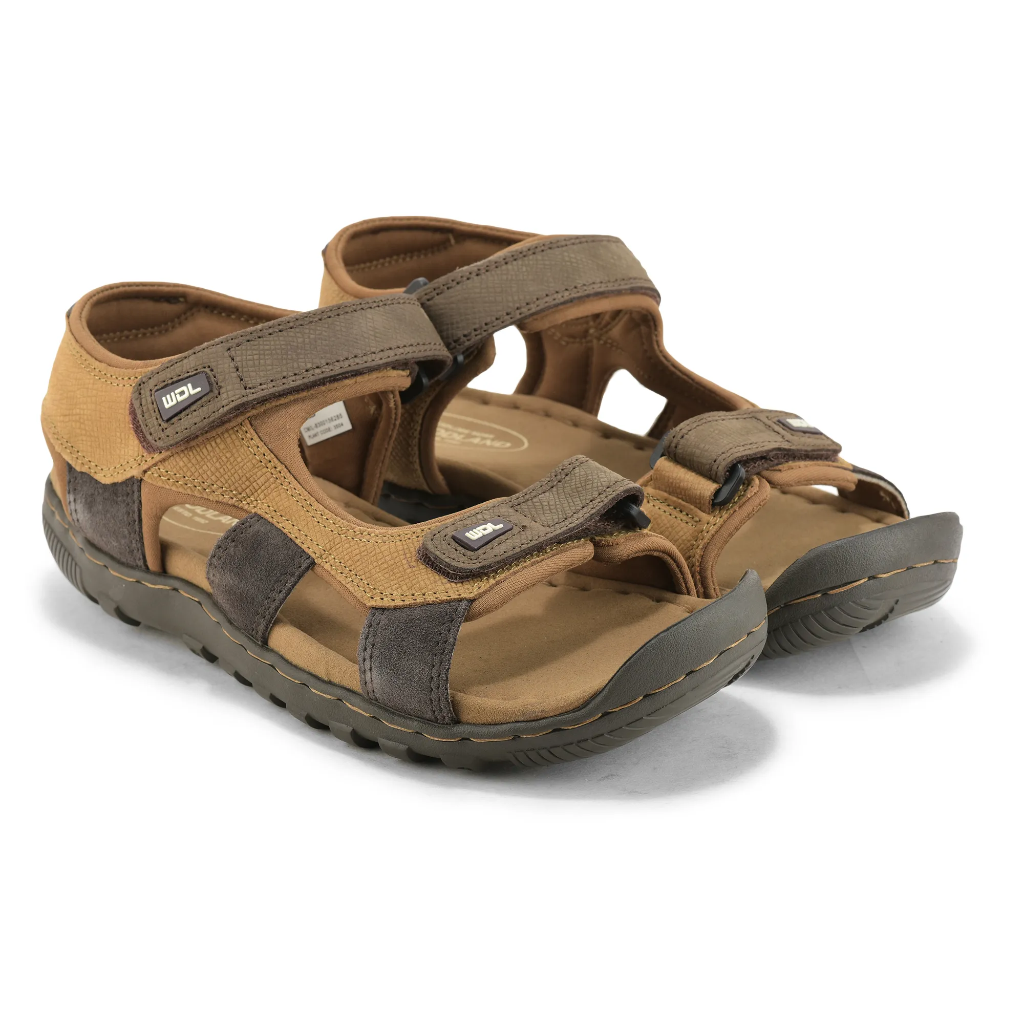 Woodland Men's Camel Trail Comfort Sandals - Thumbnail 12