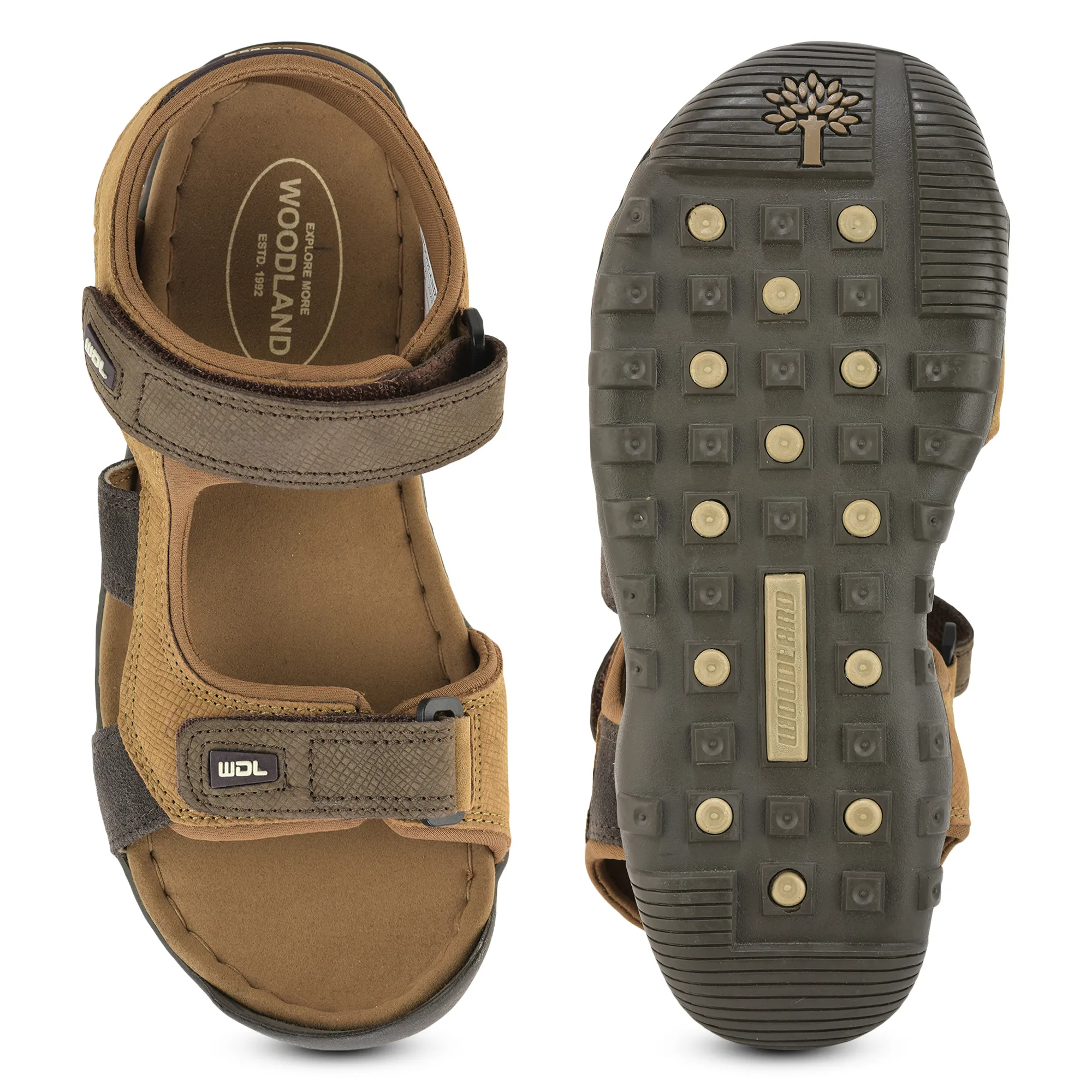 Woodland Men's Camel Trail Comfort Sandals - Thumbnail 13
