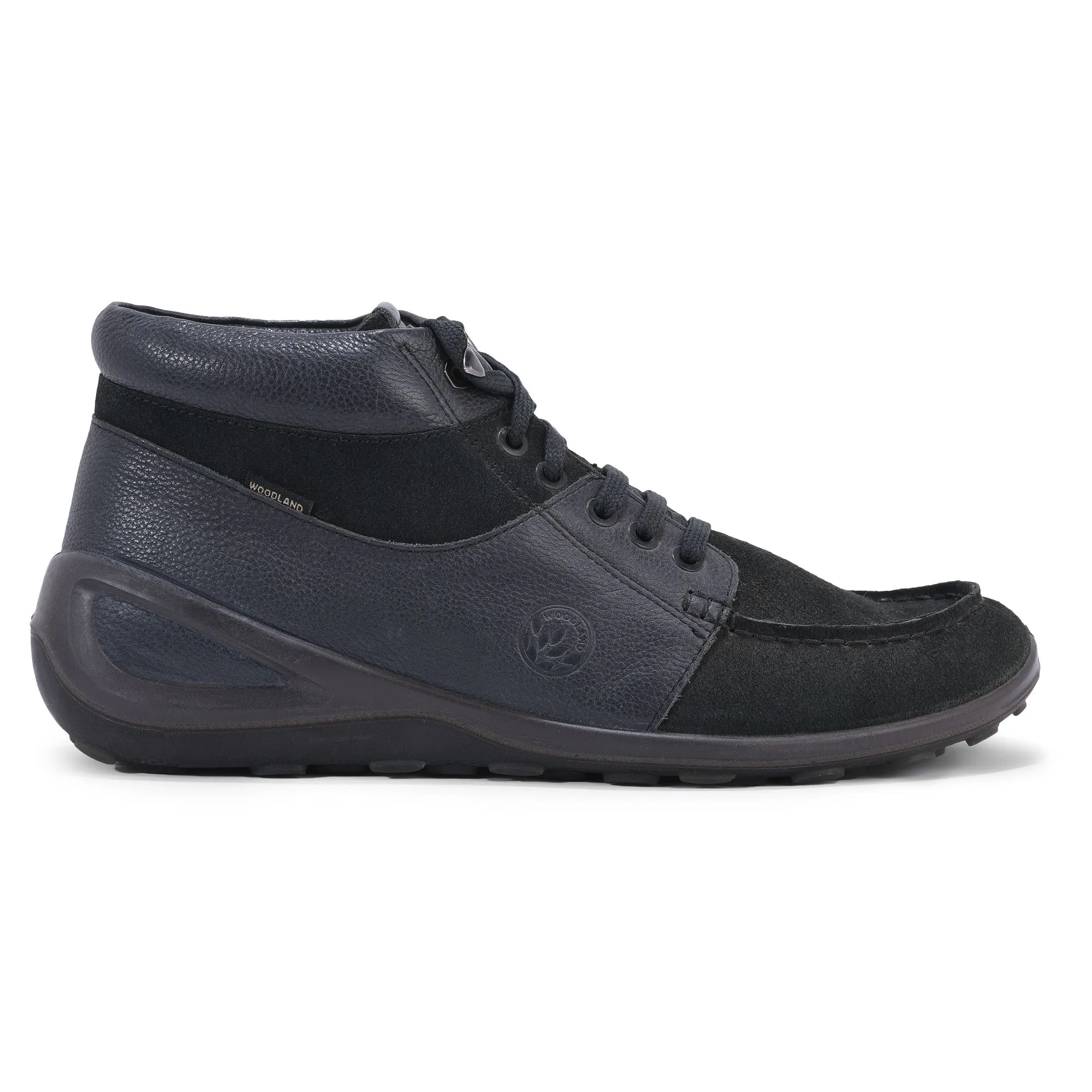 Black casual shoe for men - Thumbnail 1