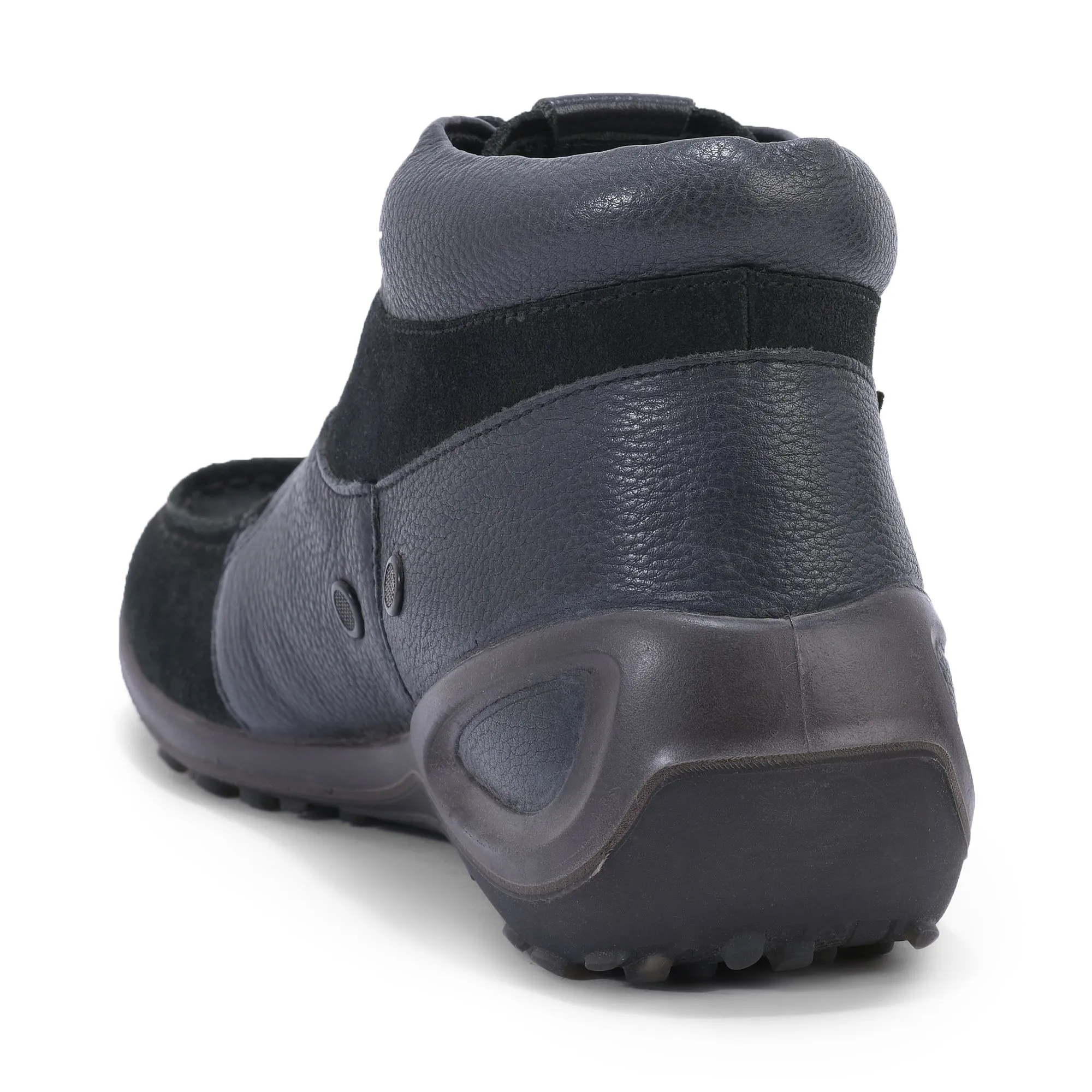 Black casual shoe for men - Thumbnail 5