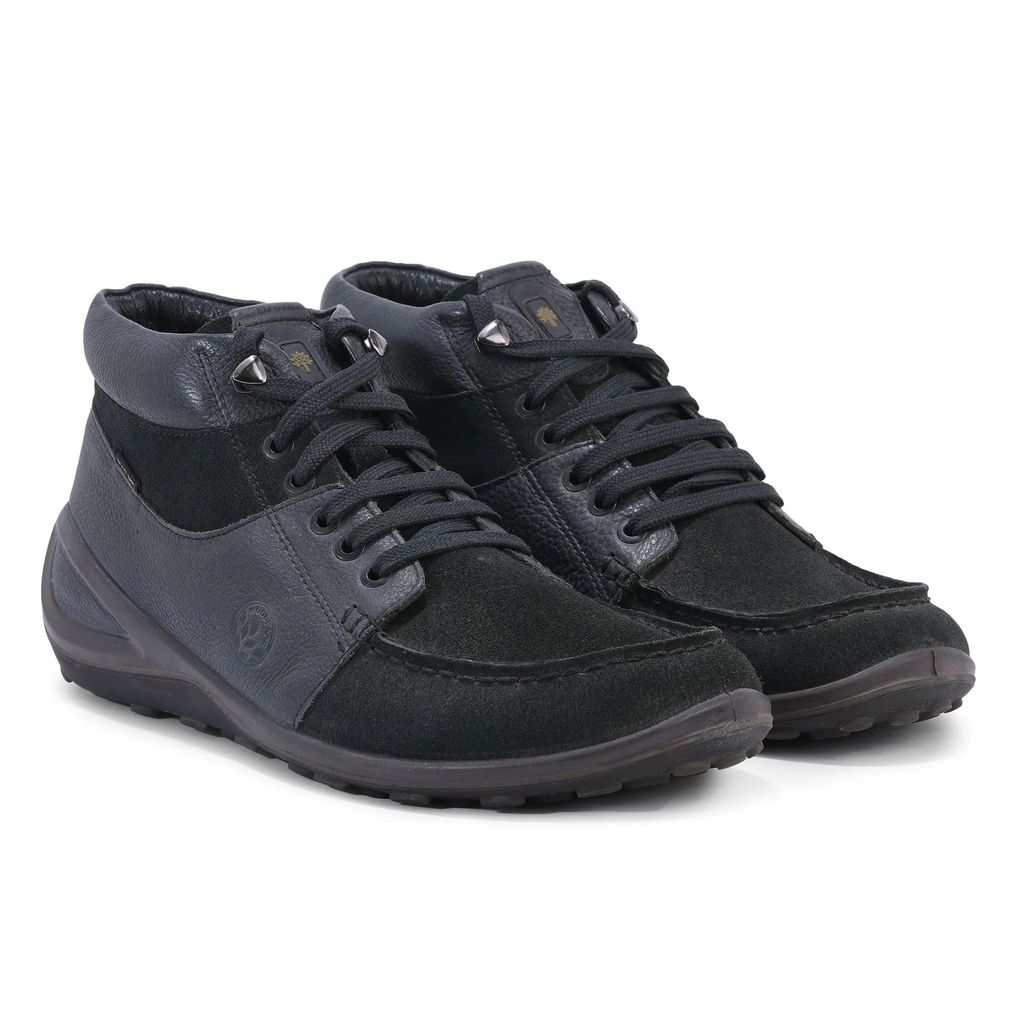 Black casual shoe for men - Thumbnail 6