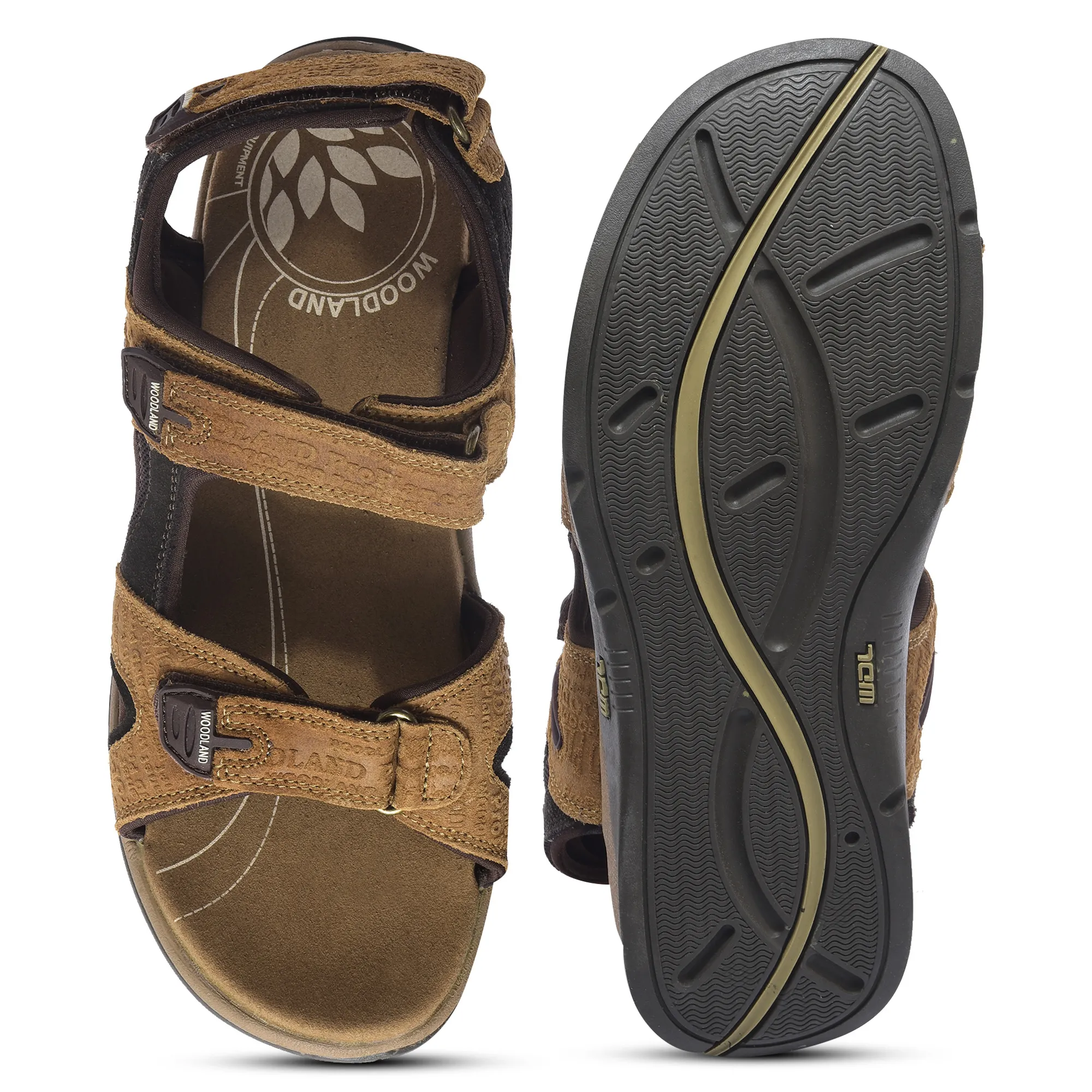 Camel floater Sandals  for Men - Thumbnail 8