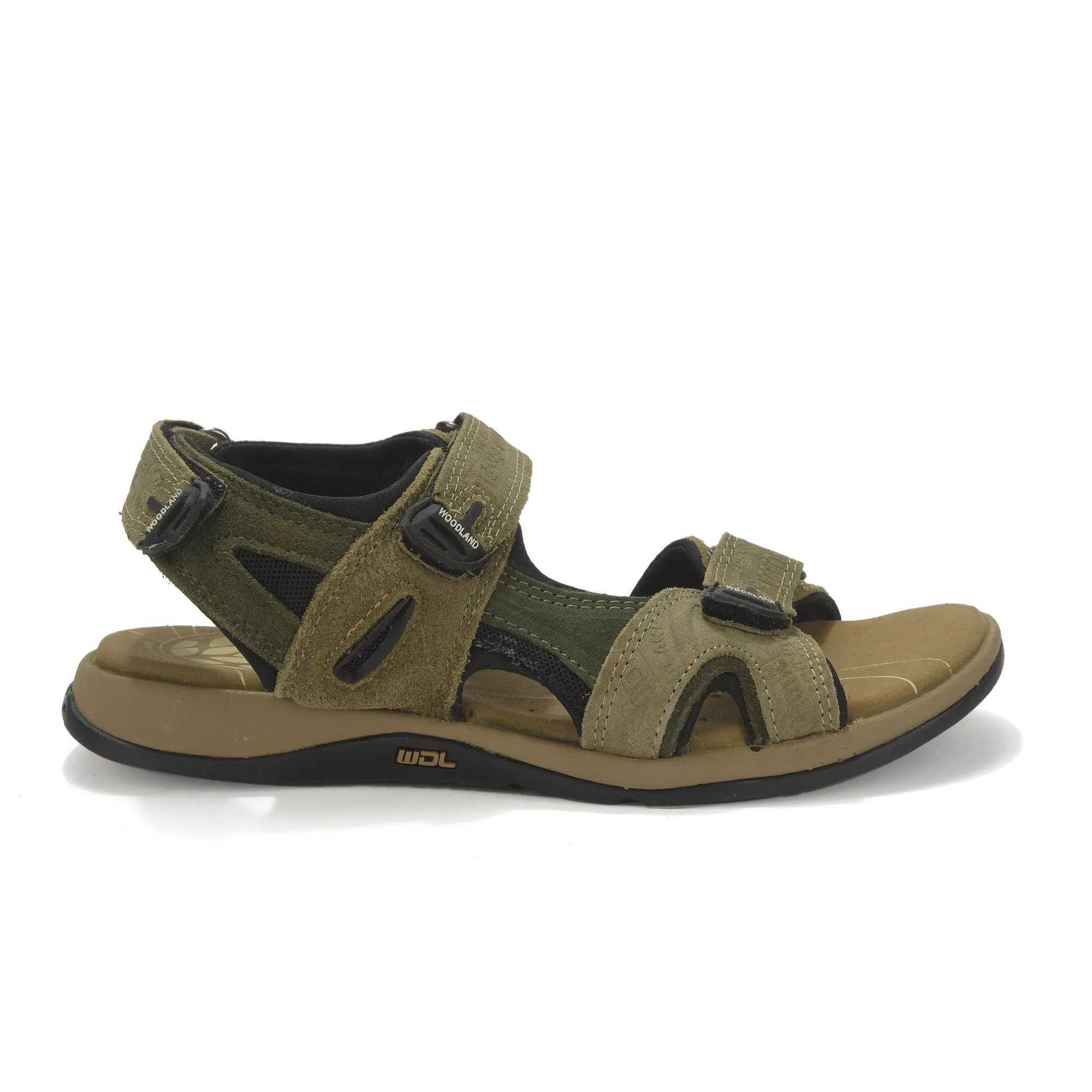 Khaki floater Sandals  for Men - Thumbnail 2