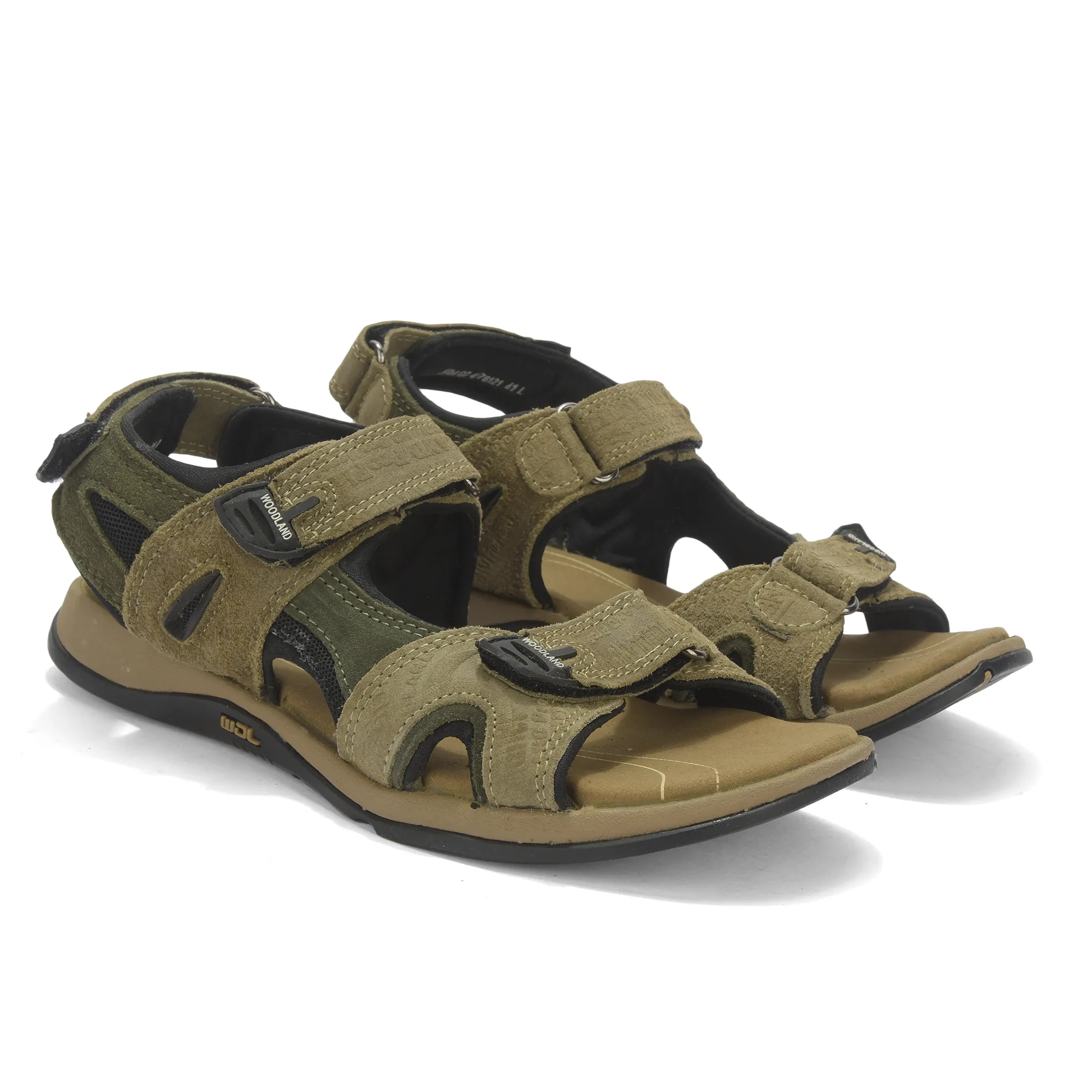 Khaki floater Sandals  for Men - Thumbnail 8