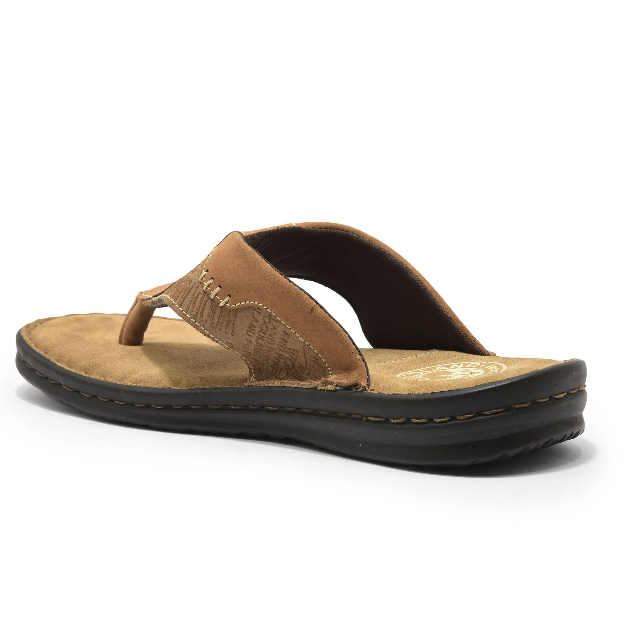 Khaki sandal for men - Thumbnail 5