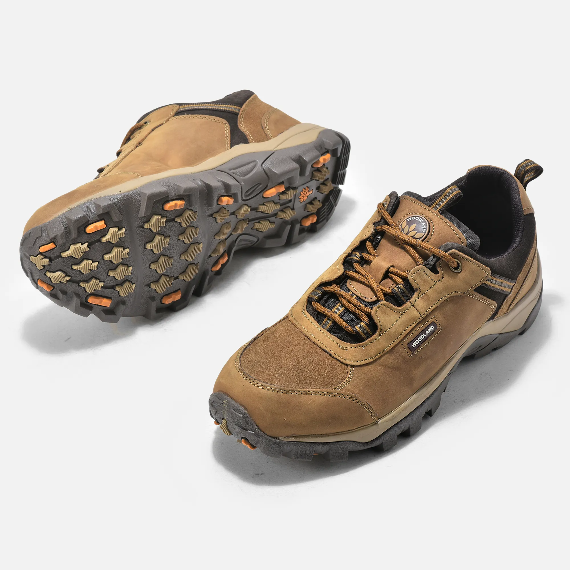 Woodland Camel Mens Casual Lace Up Shoes - Thumbnail 3