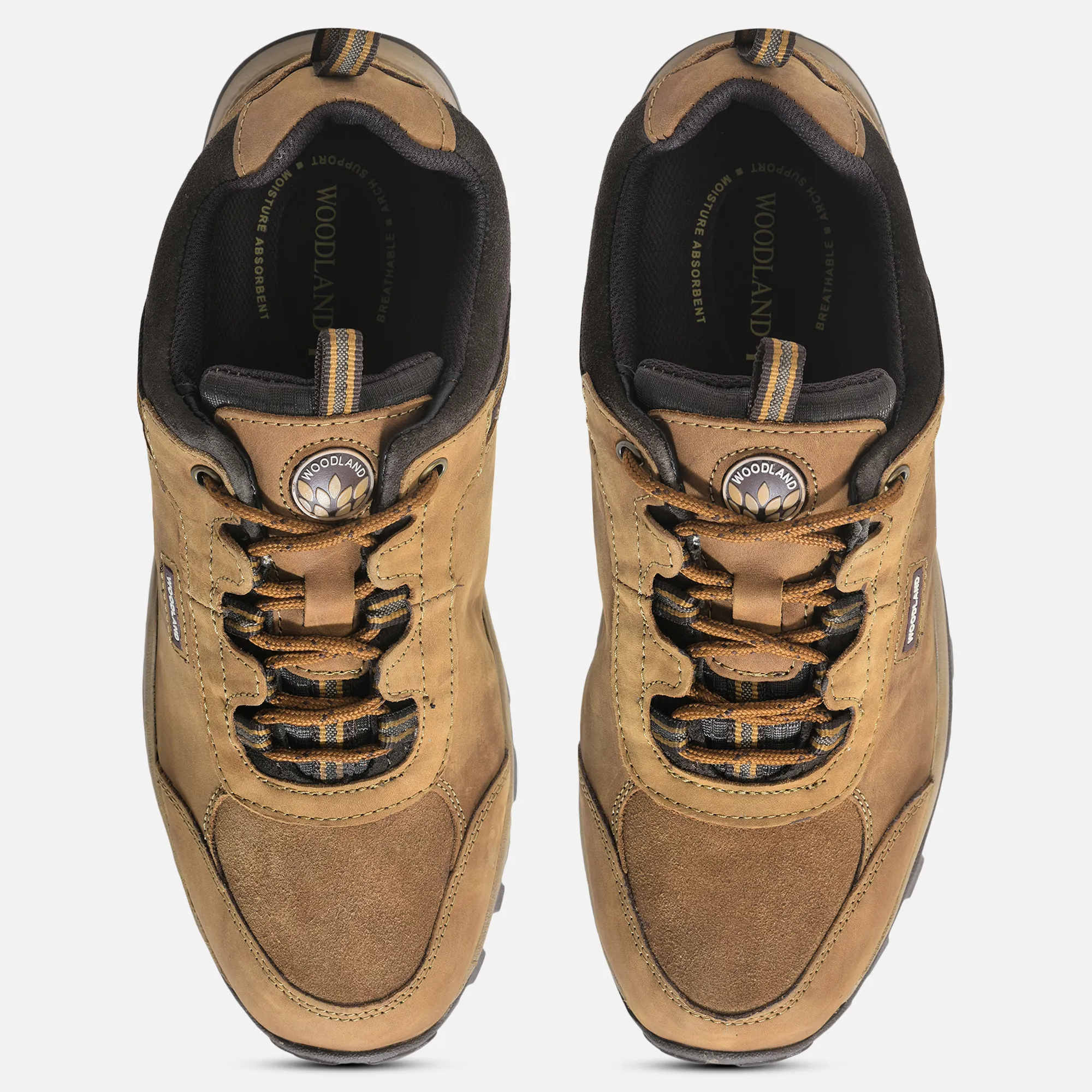 Woodland Camel Mens Casual Lace Up Shoes - Thumbnail 4