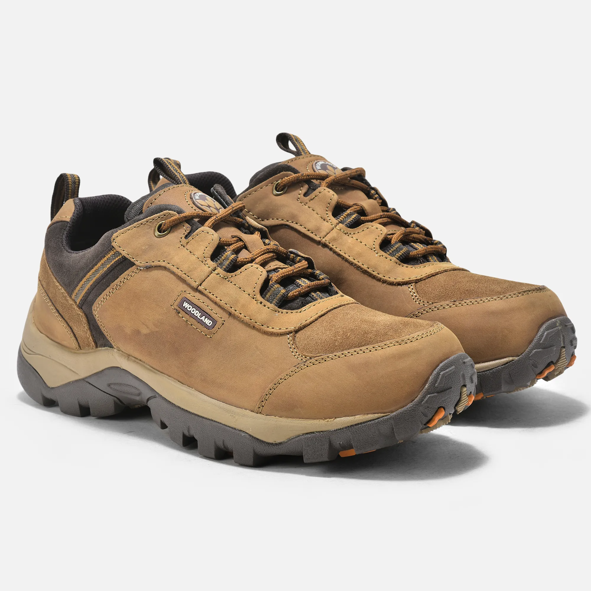 Woodland Camel Mens Casual Lace Up Shoes - Thumbnail 6