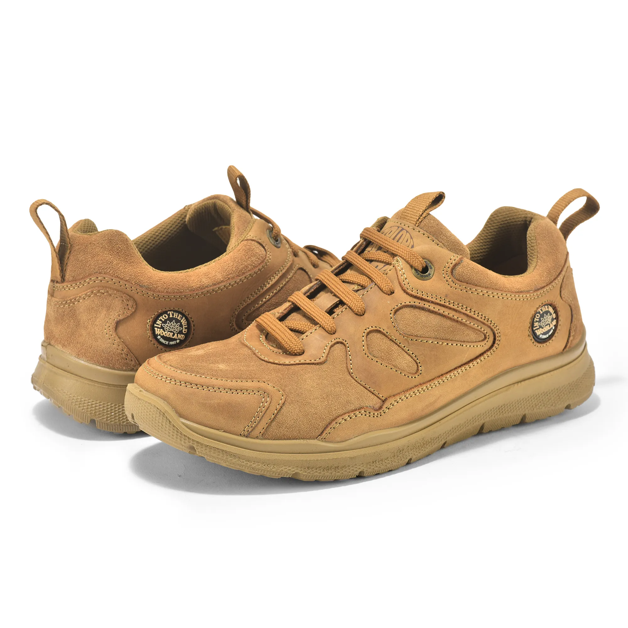 Camel Nubuck Men Casual Lace Up Shoes - Thumbnail 10