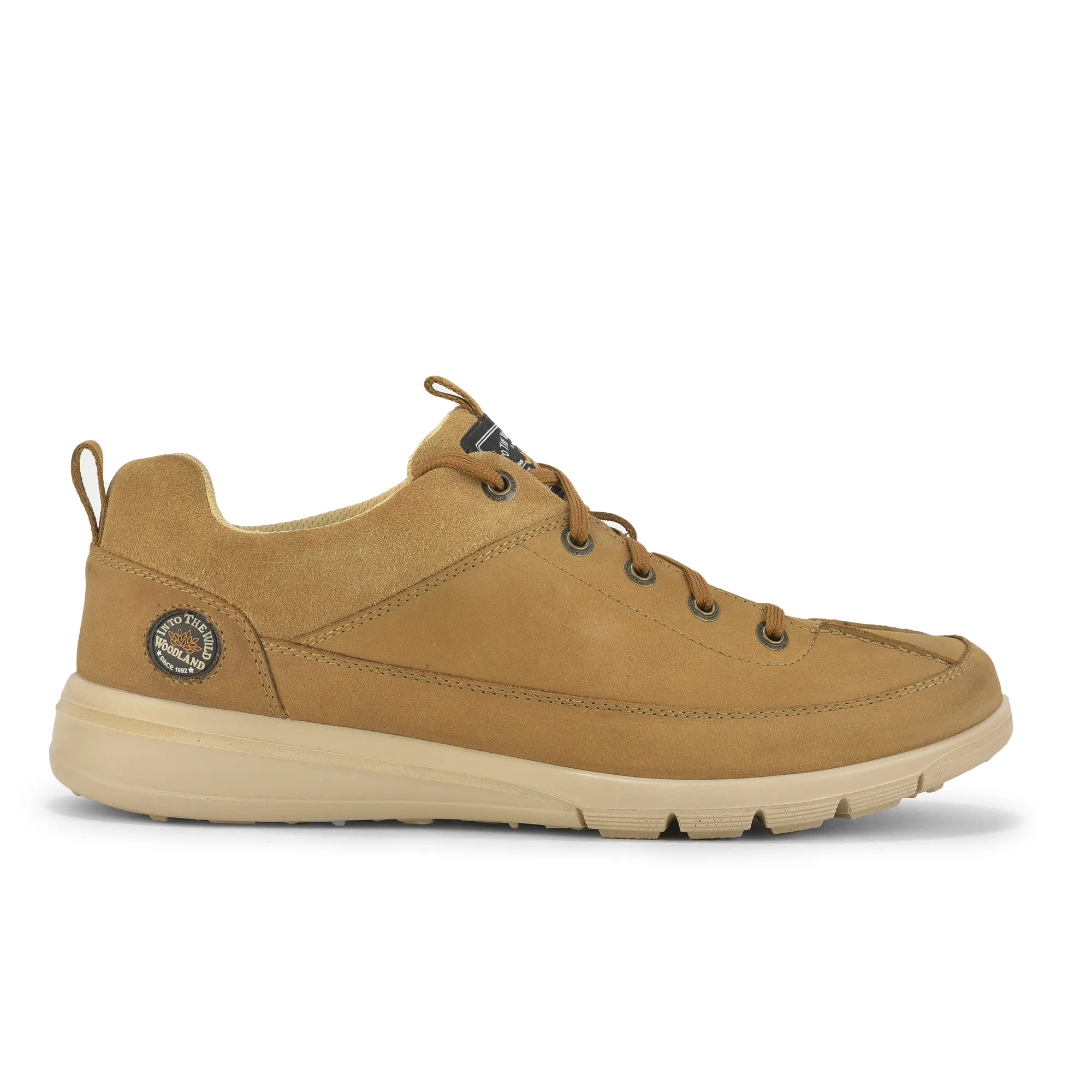 Woodland Desma Camel Casual Lace Shoes - Thumbnail 2