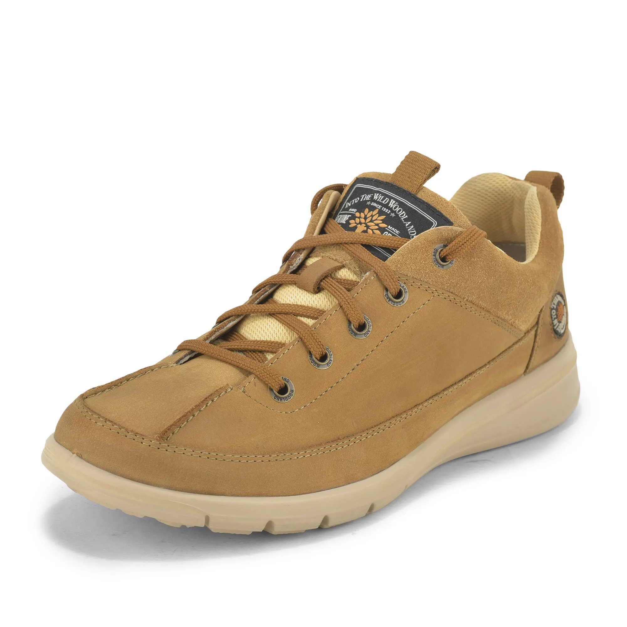 Woodland Desma Camel Casual Lace Shoes - Thumbnail 3