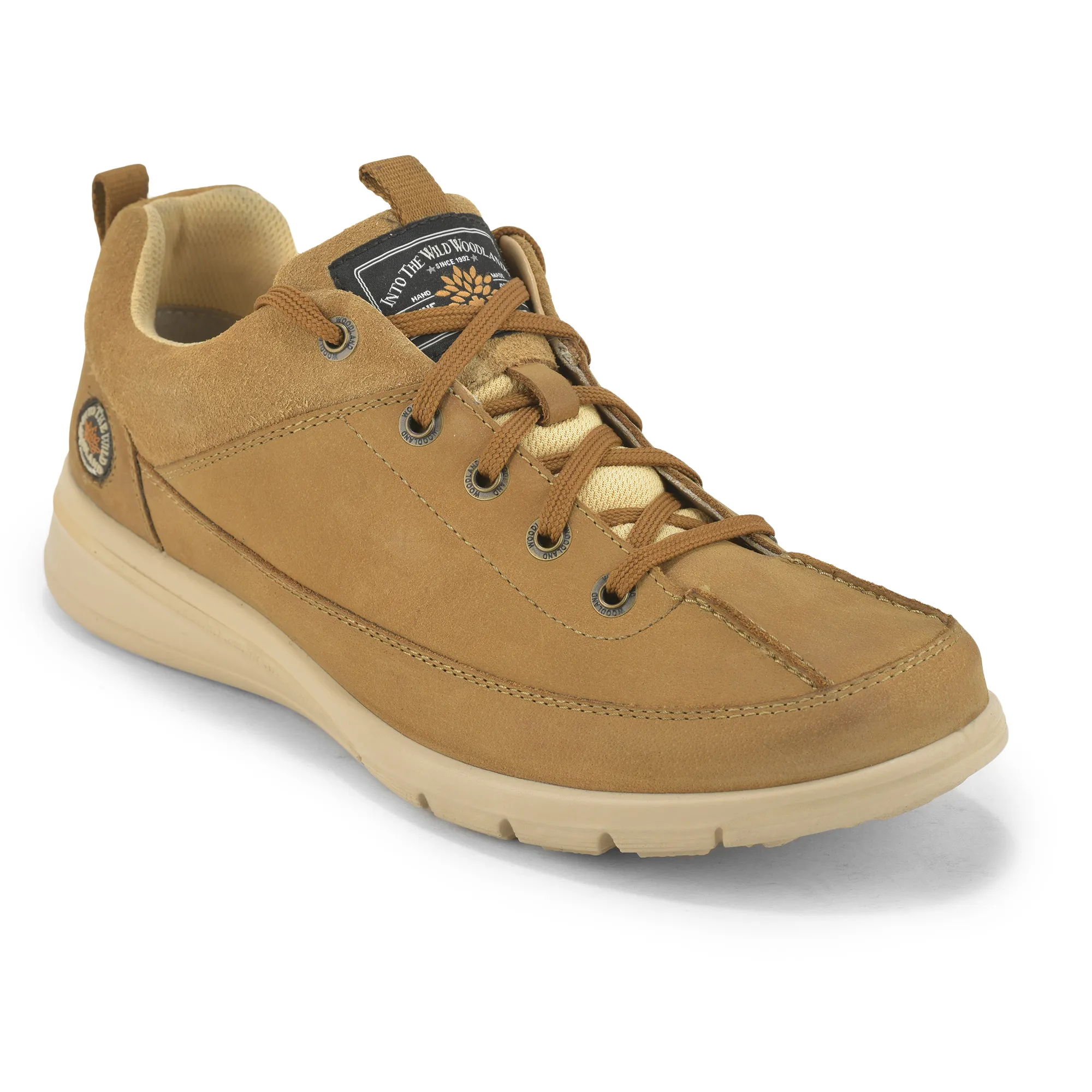 Woodland Desma Camel Casual Lace Shoes - Thumbnail 4