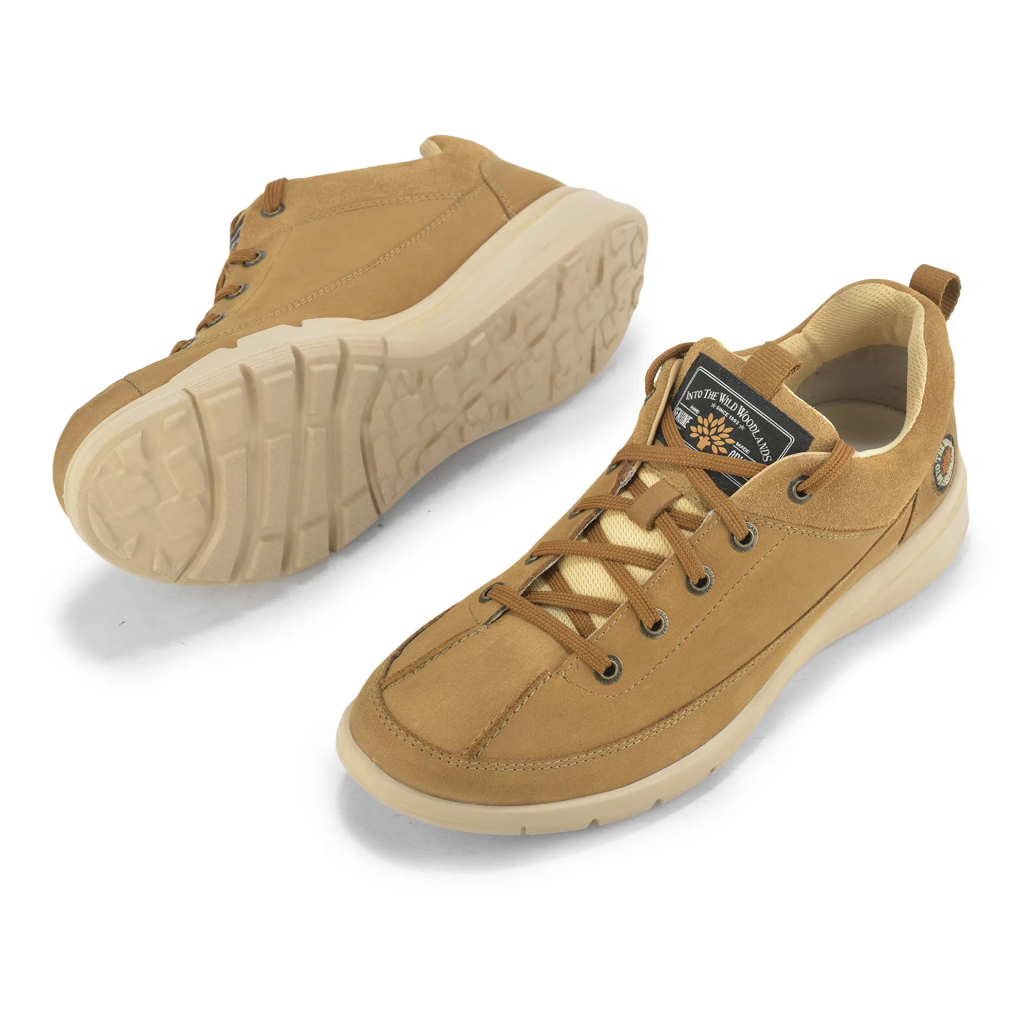 Woodland Desma Camel Casual Lace Shoes - Thumbnail 7