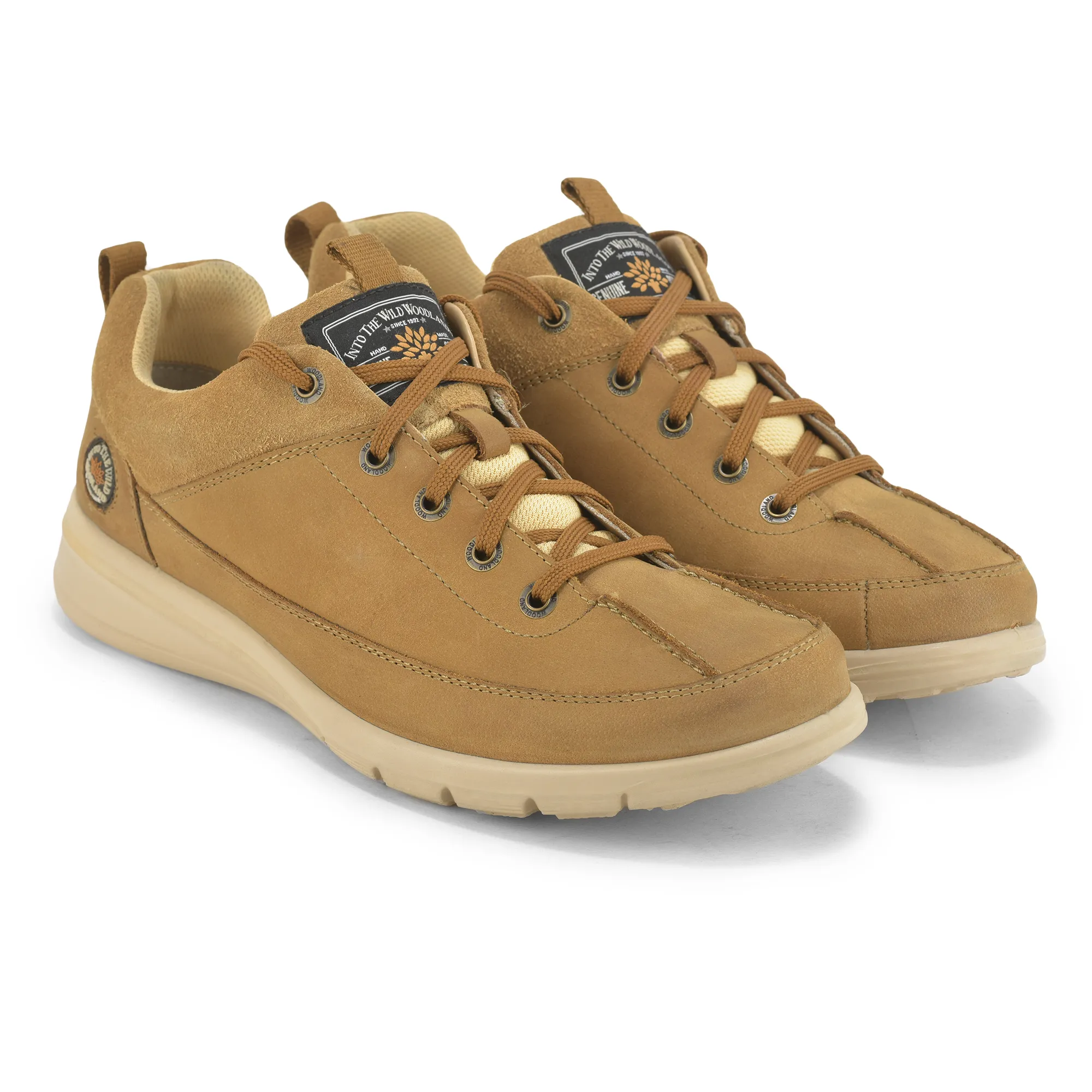 Woodland Desma Camel Casual Lace Shoes - Thumbnail 9