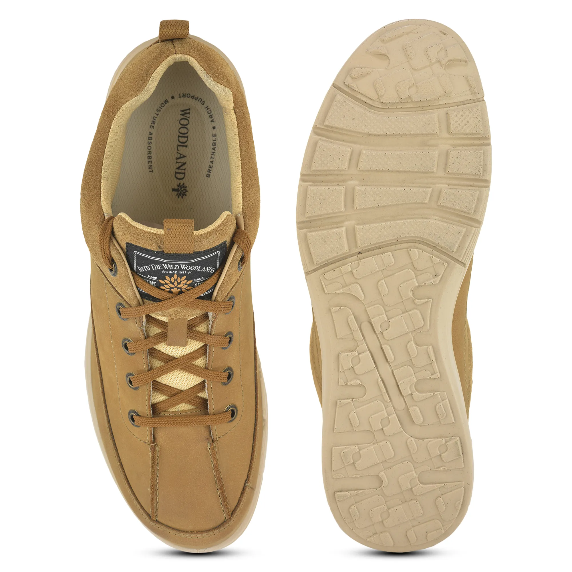 Woodland Desma Camel Casual Lace Shoes - Thumbnail 10