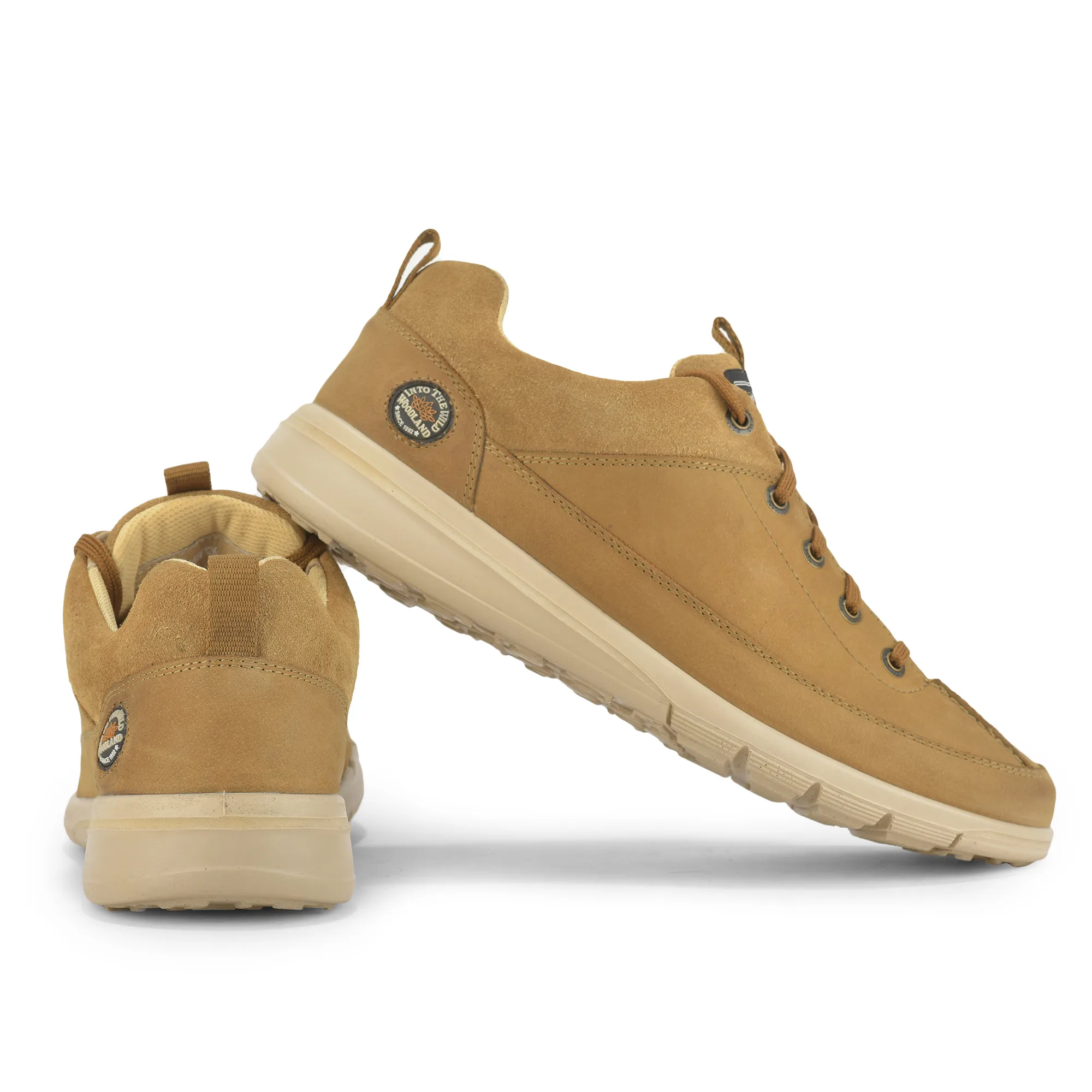 Woodland Desma Camel Casual Lace Shoes - Thumbnail 11