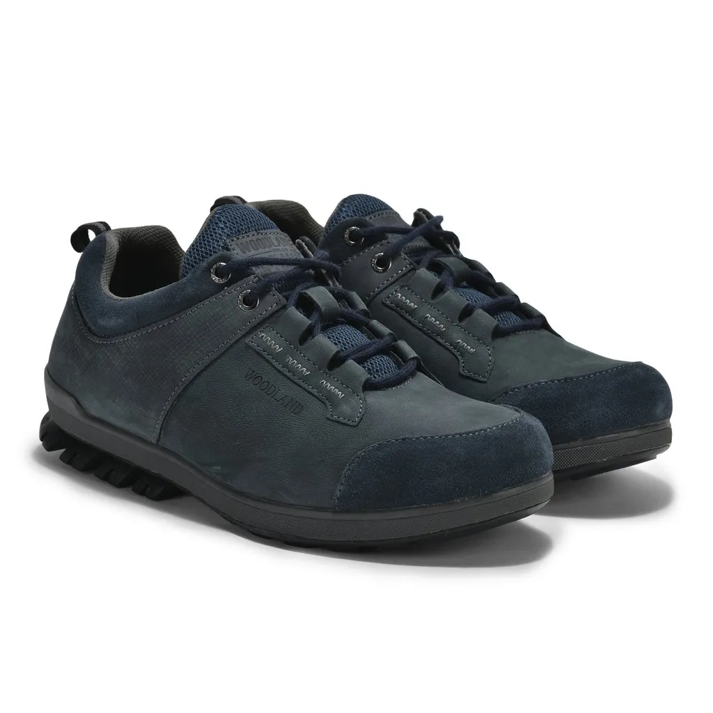 Navy casual shoes for men - Thumbnail 6