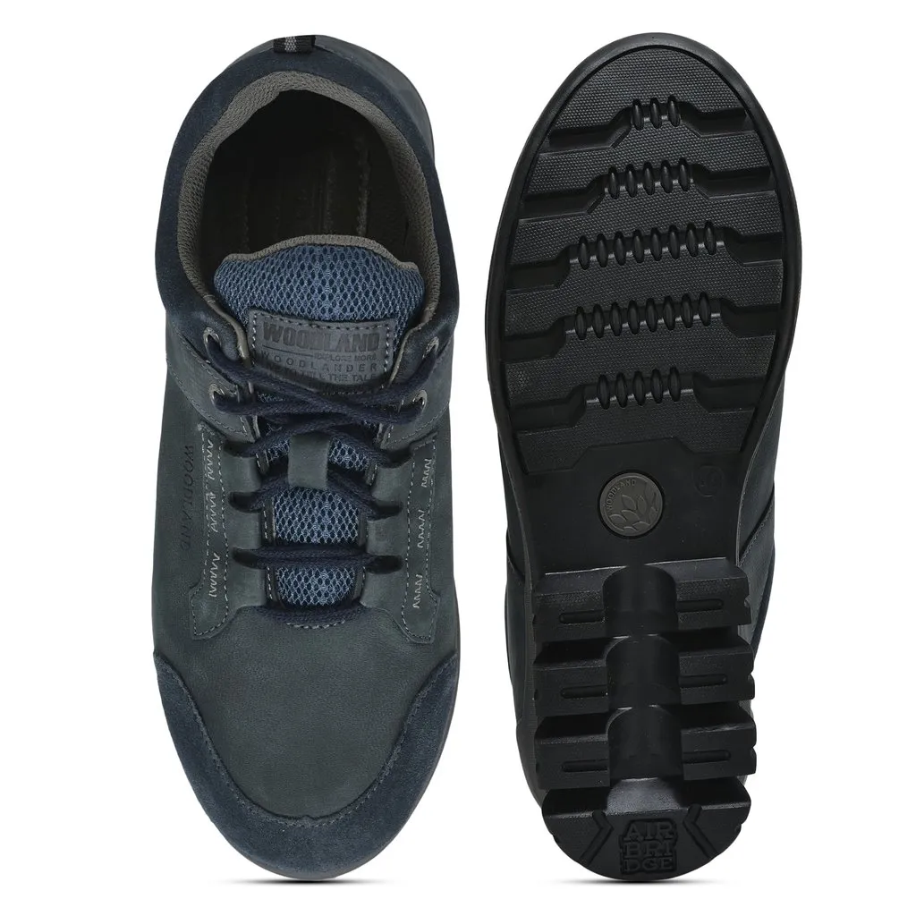 Navy casual shoes for men - Thumbnail 7