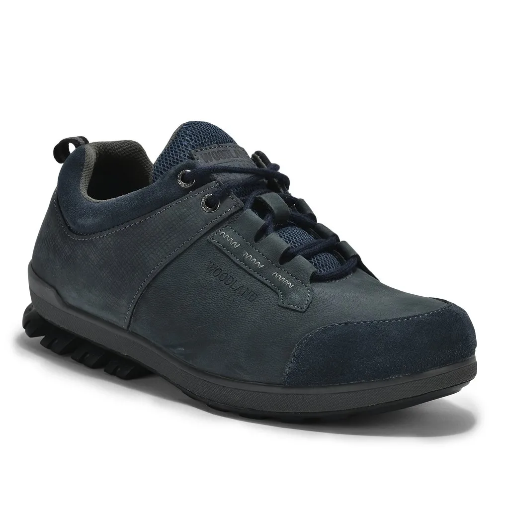 Navy casual shoes for men - Thumbnail 8