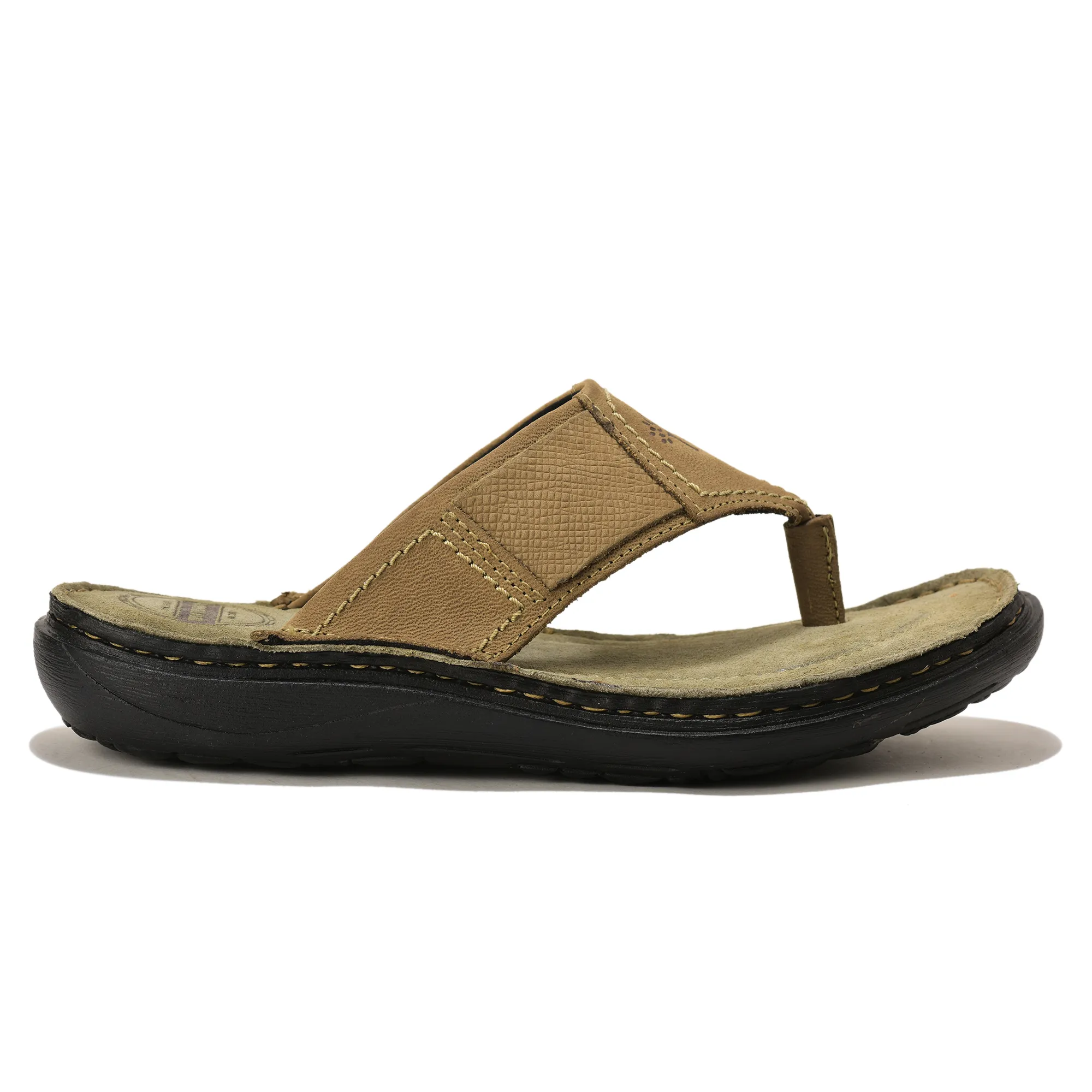 Woodland KHAKI casual slippers - Thumbnail 2