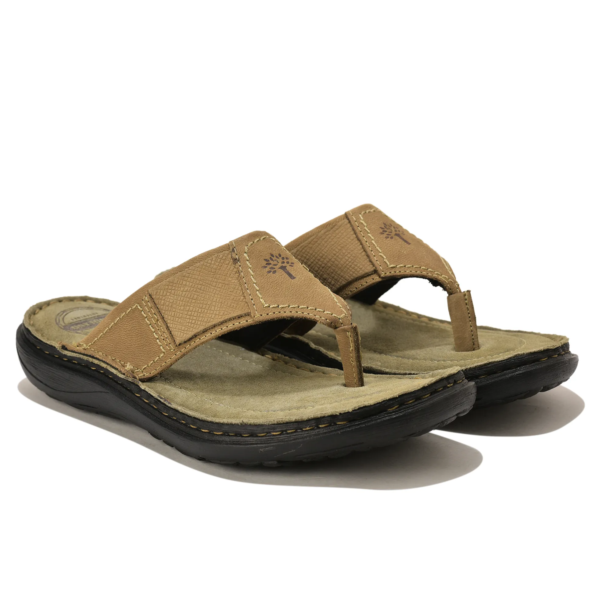 Woodland KHAKI casual slippers - Thumbnail 8