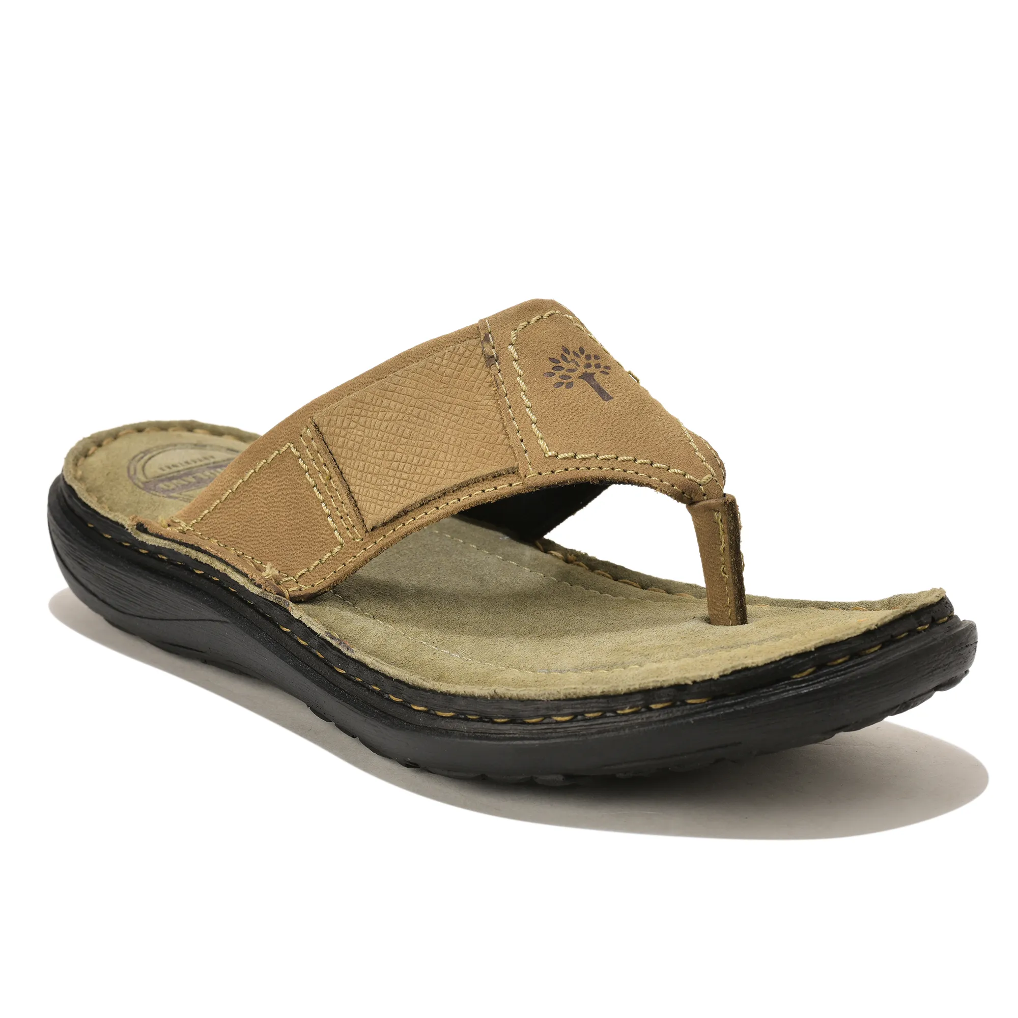 Woodland KHAKI casual slippers - Thumbnail 3