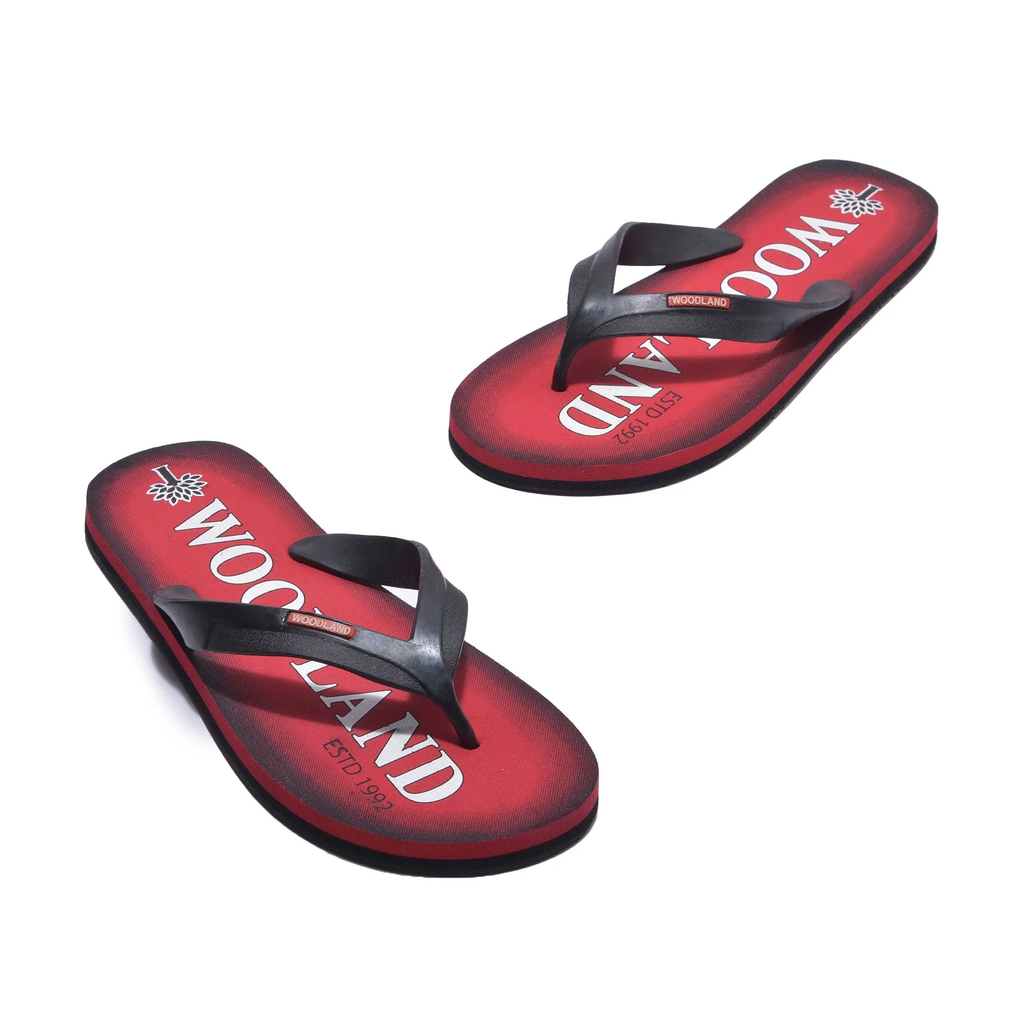 Red flip-flop for men - Thumbnail 2