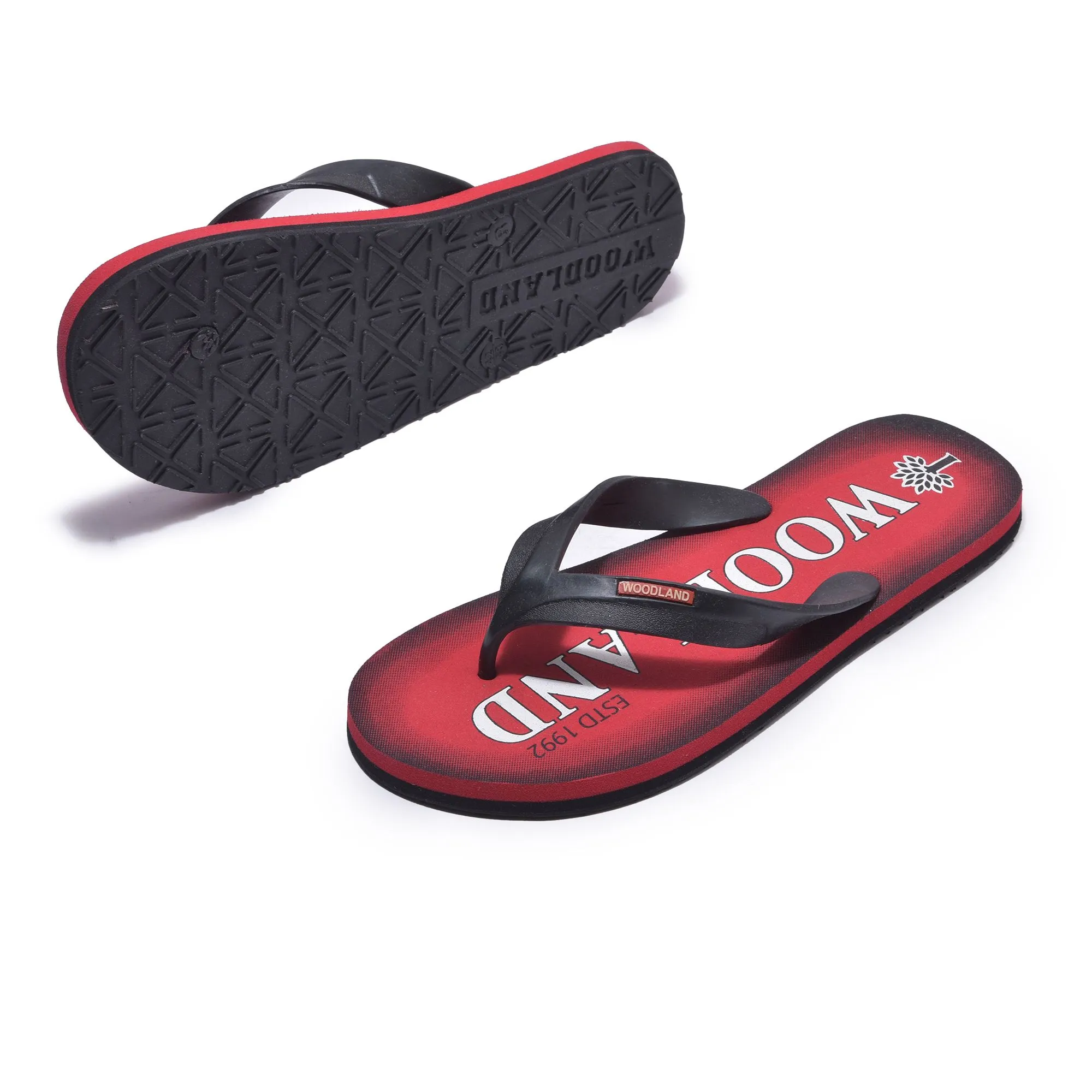Red flip-flop for men - Thumbnail 4