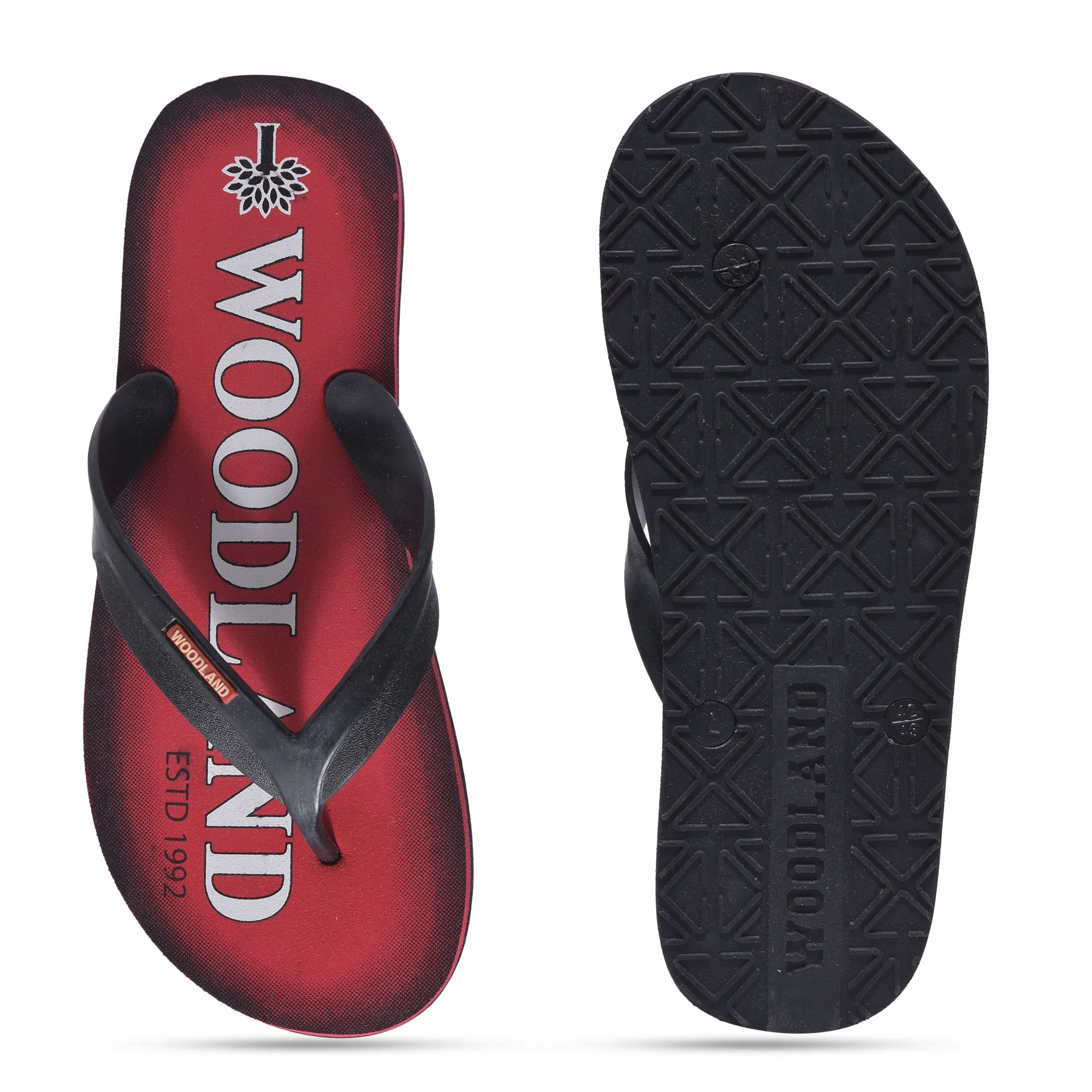 Red flip-flop for men - Thumbnail 7