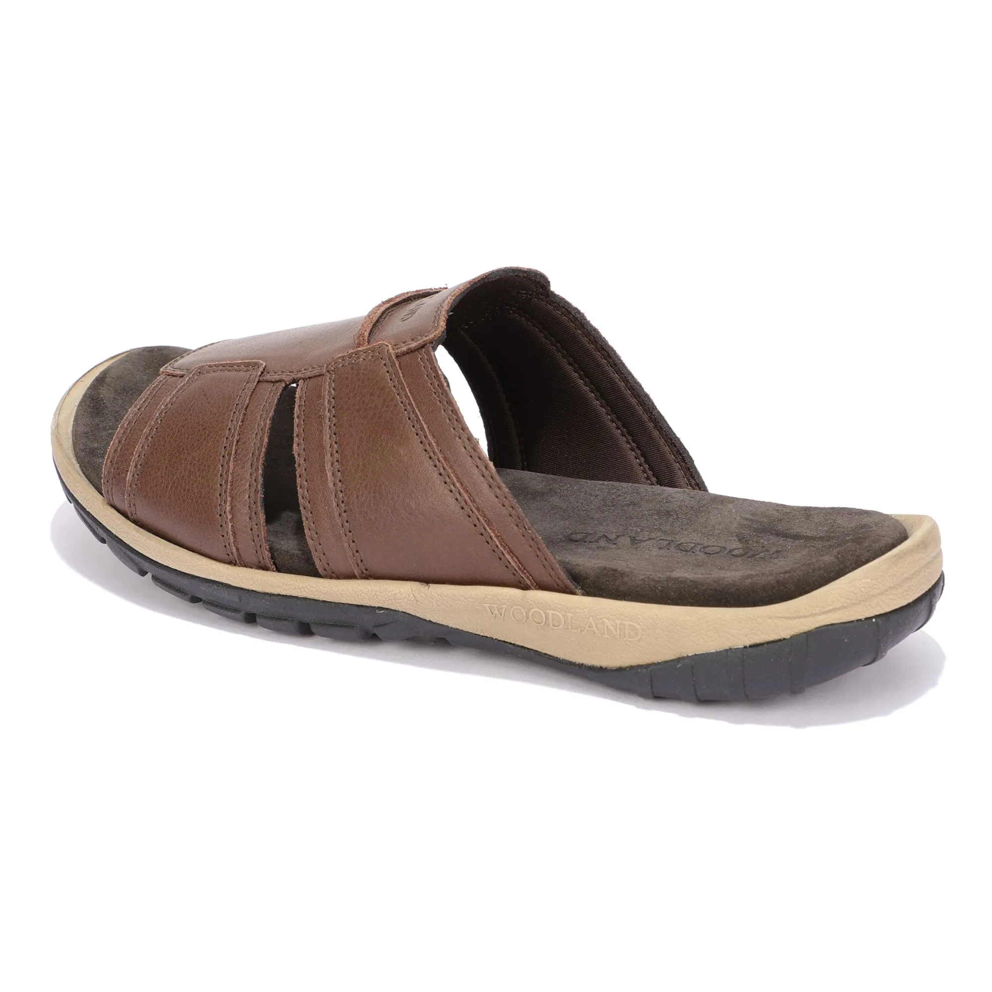 Woodland Dark Brown casual slippers - Thumbnail 5