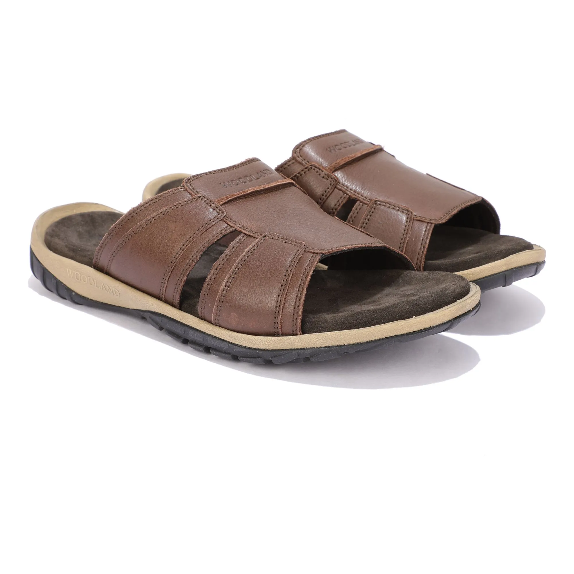Woodland Dark Brown casual slippers - Thumbnail 6